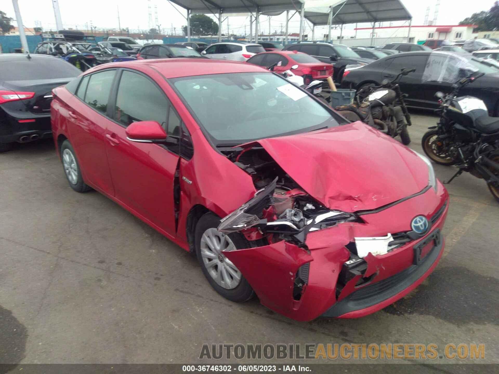 JTDKARFU8K3069668 TOYOTA PRIUS 2019