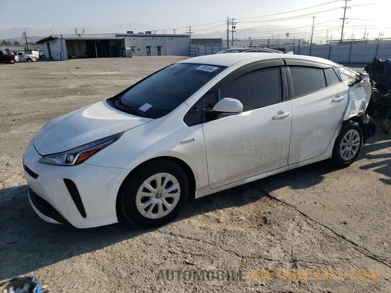 JTDKARFU8K3070027 TOYOTA PRIUS 2019