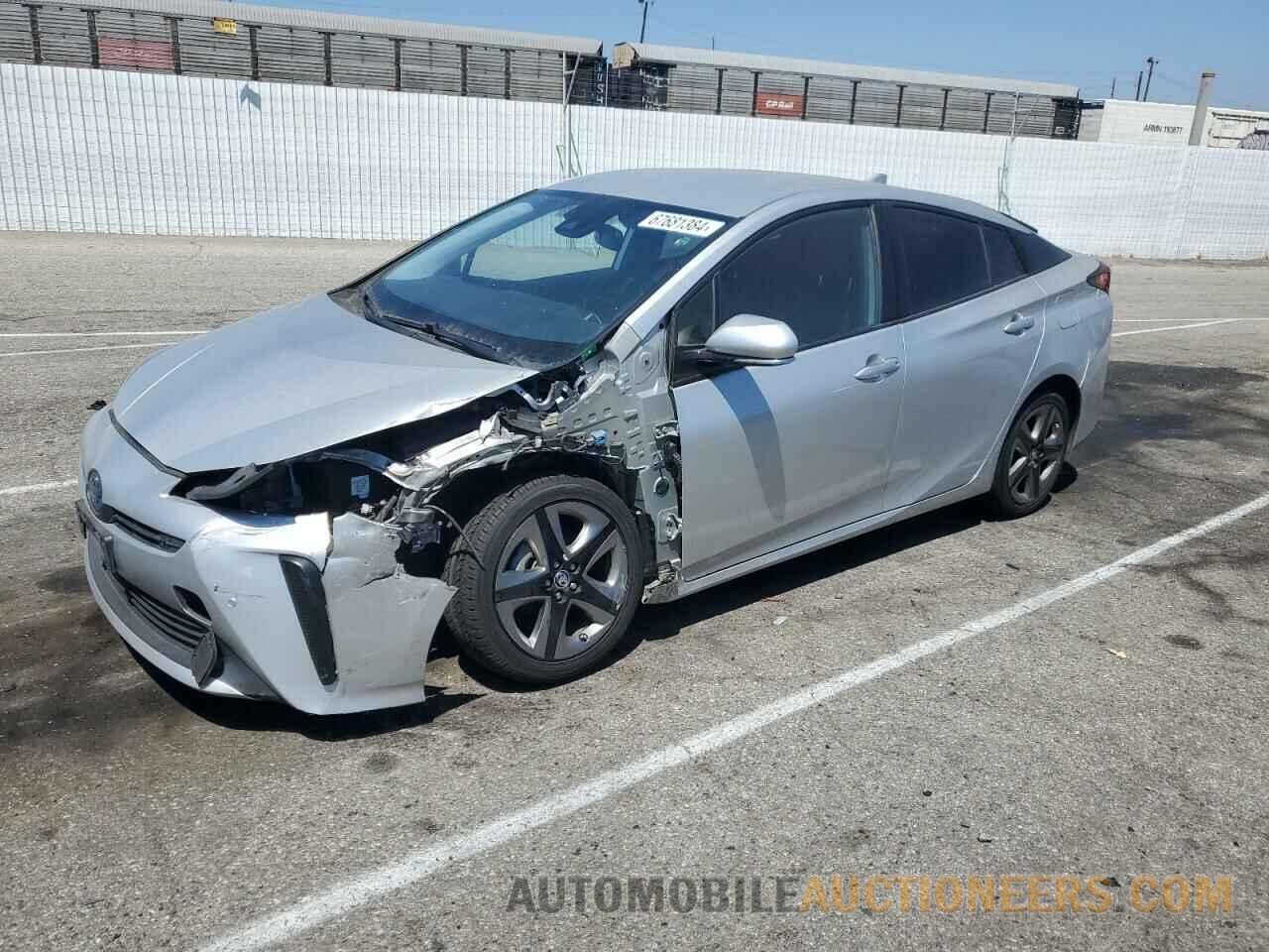 JTDKARFU8K3070481 TOYOTA PRIUS 2019