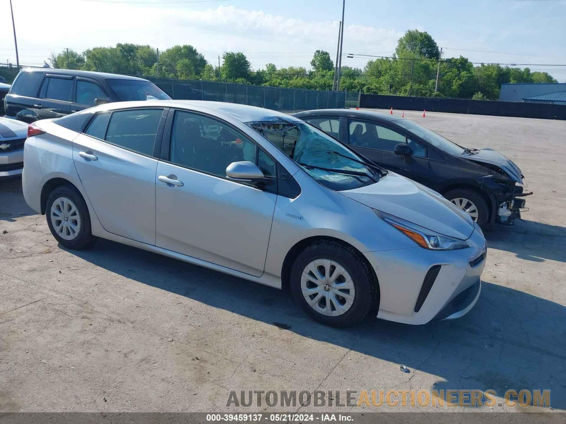 JTDKARFU8K3071906 TOYOTA PRIUS 2019