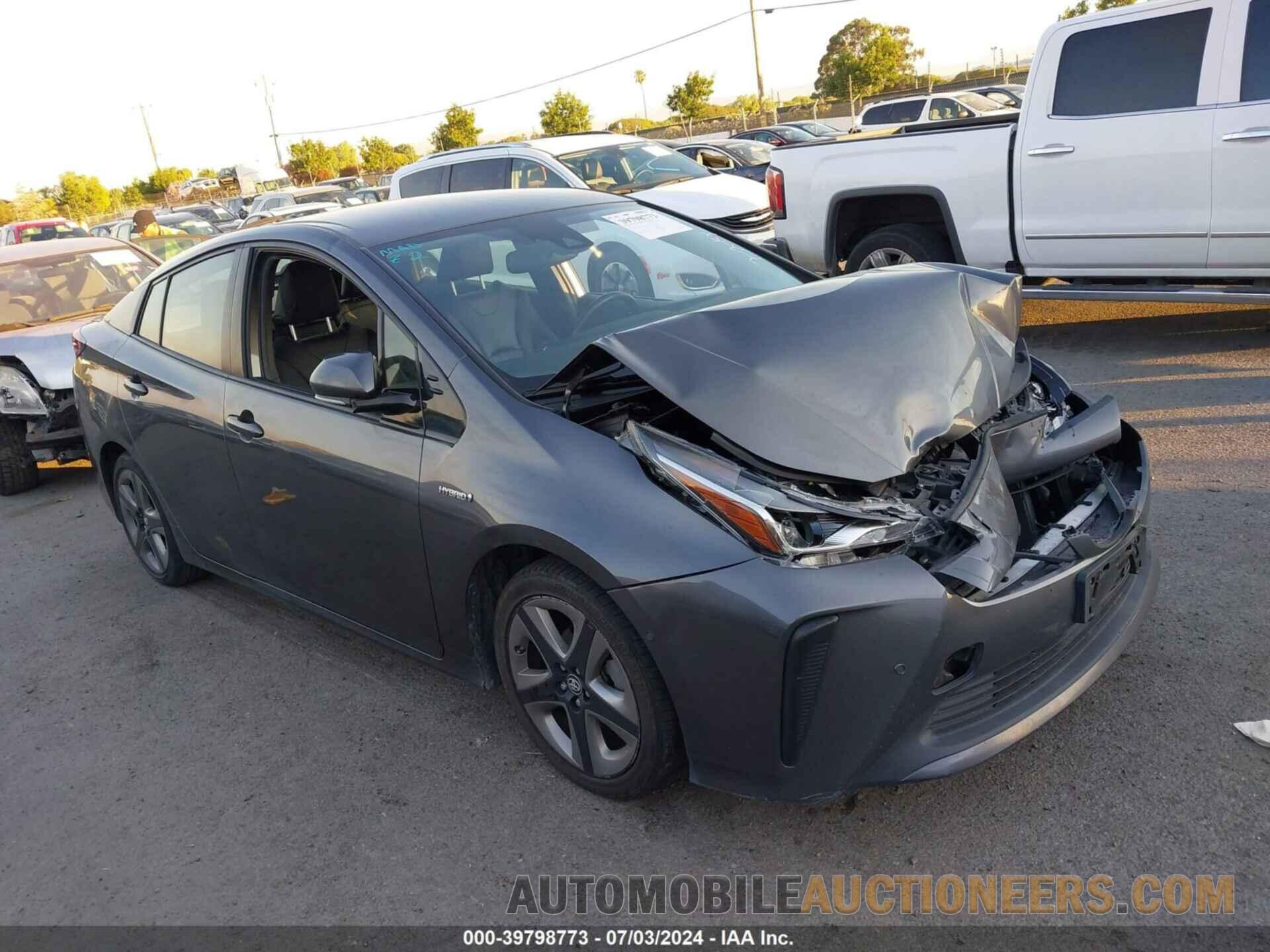 JTDKARFU8K3073817 TOYOTA PRIUS 2019