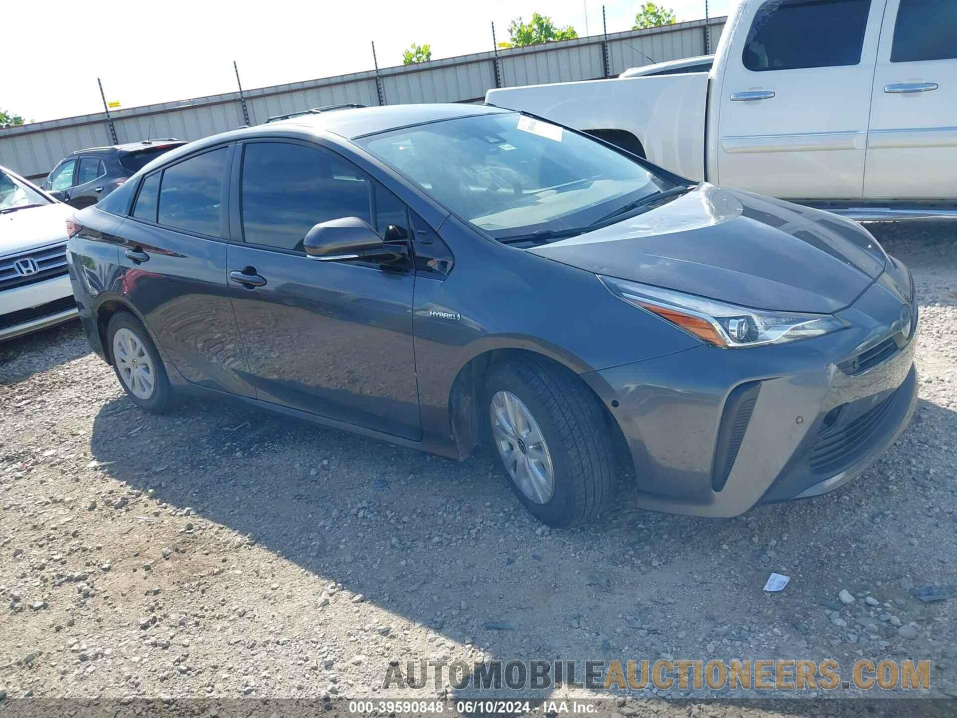 JTDKARFU8K3075115 TOYOTA PRIUS 2019