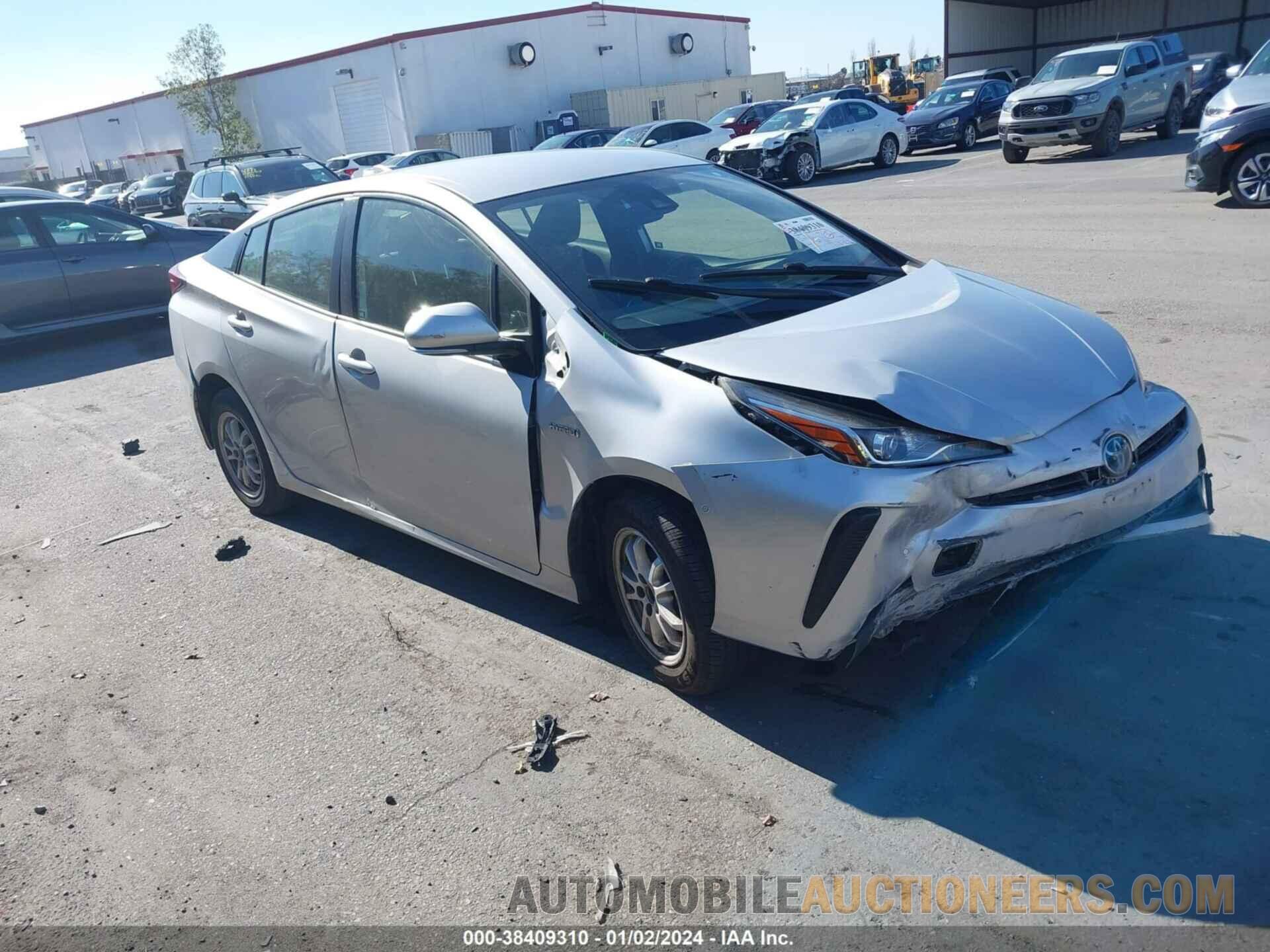 JTDKARFU8K3080864 TOYOTA PRIUS 2019