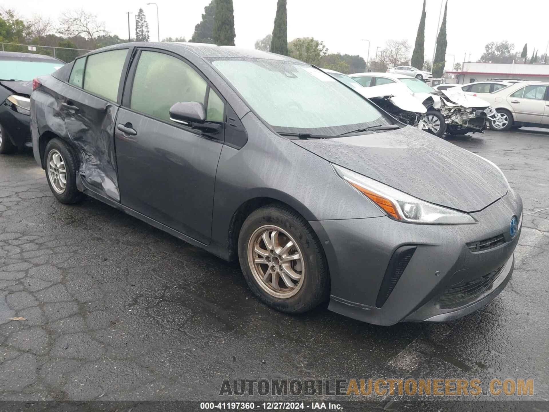 JTDKARFU8K3088141 TOYOTA PRIUS 2019