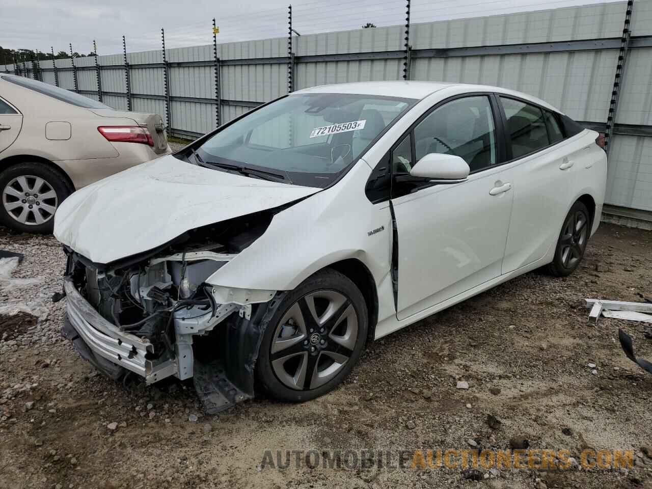 JTDKARFU8K3088477 TOYOTA PRIUS 2019