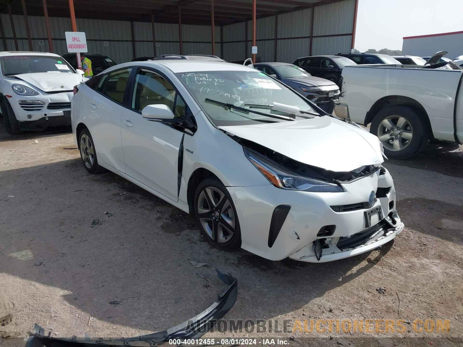 JTDKARFU8K3089404 TOYOTA PRIUS 2019