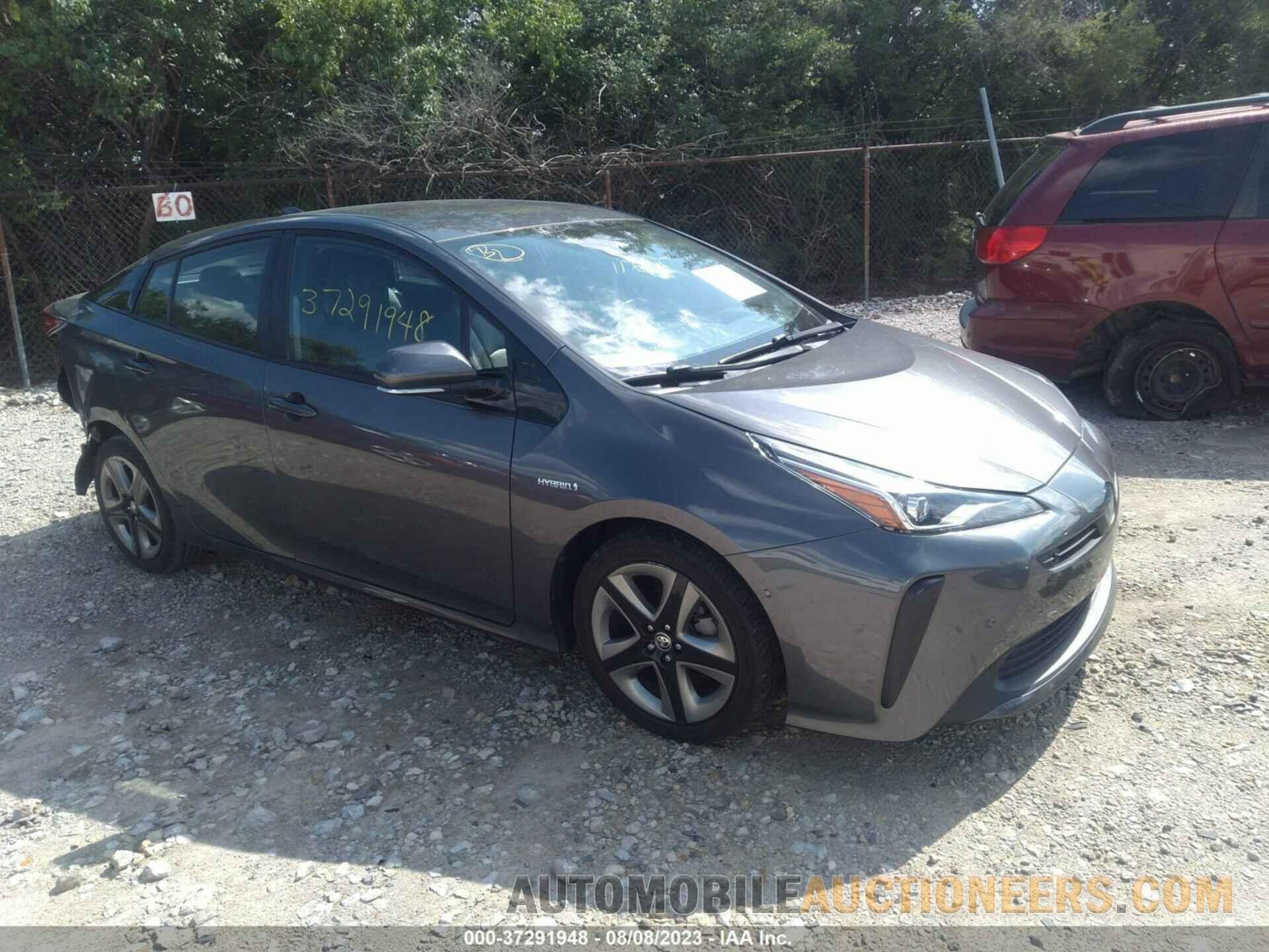 JTDKARFU8K3095736 TOYOTA PRIUS 2019