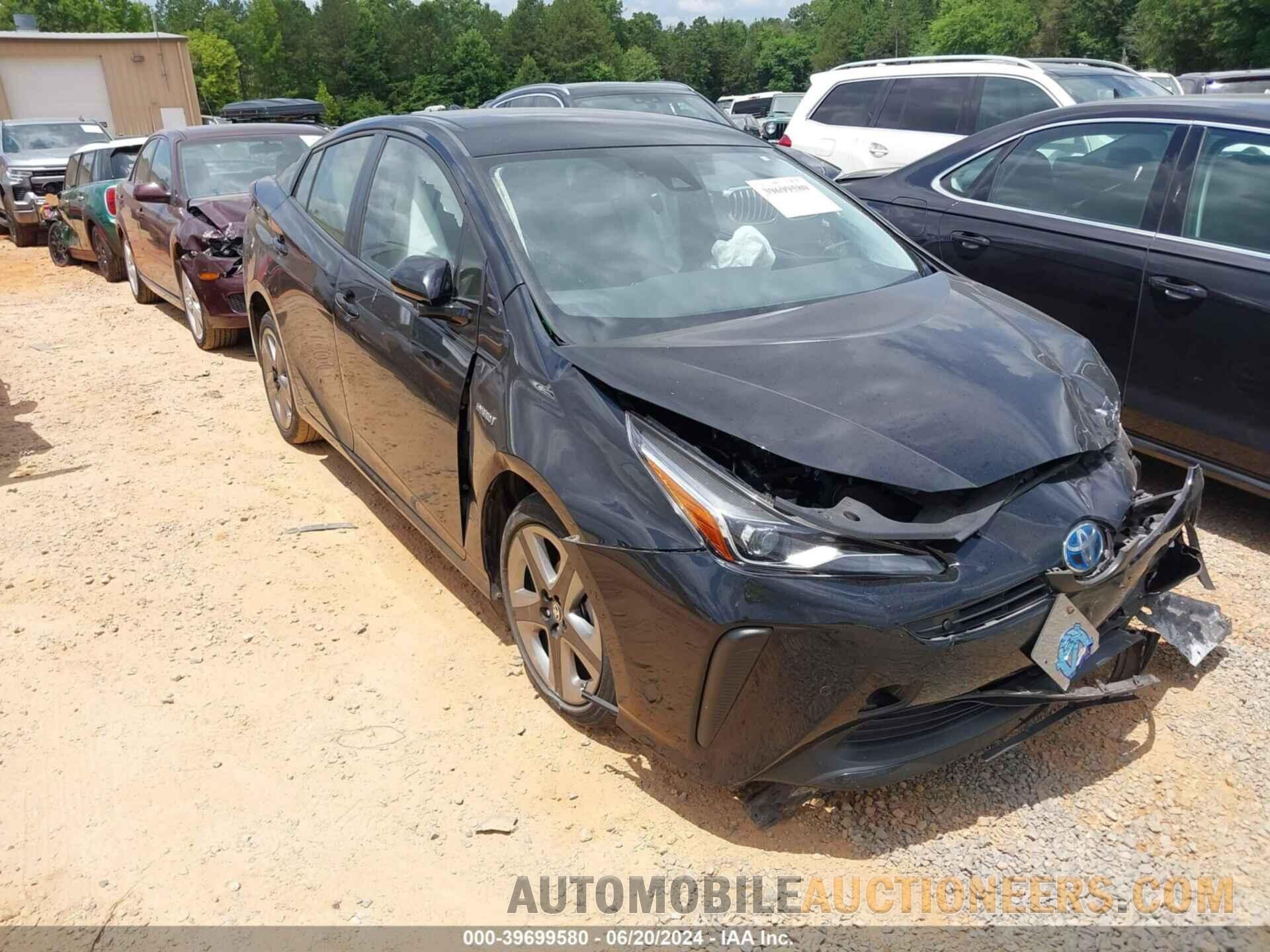 JTDKARFU8K3101292 TOYOTA PRIUS 2019