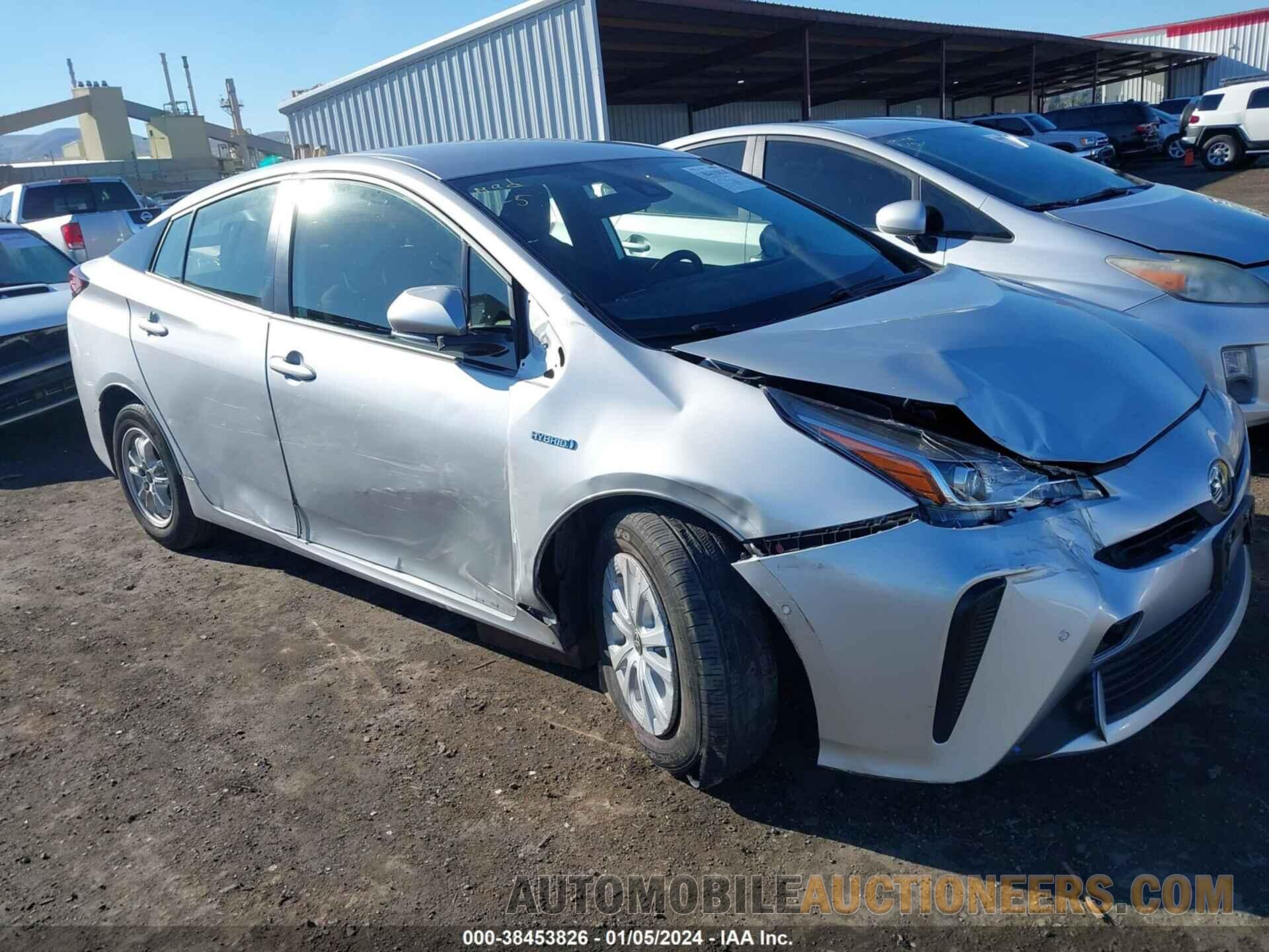 JTDKARFU8K3102507 TOYOTA PRIUS 2019