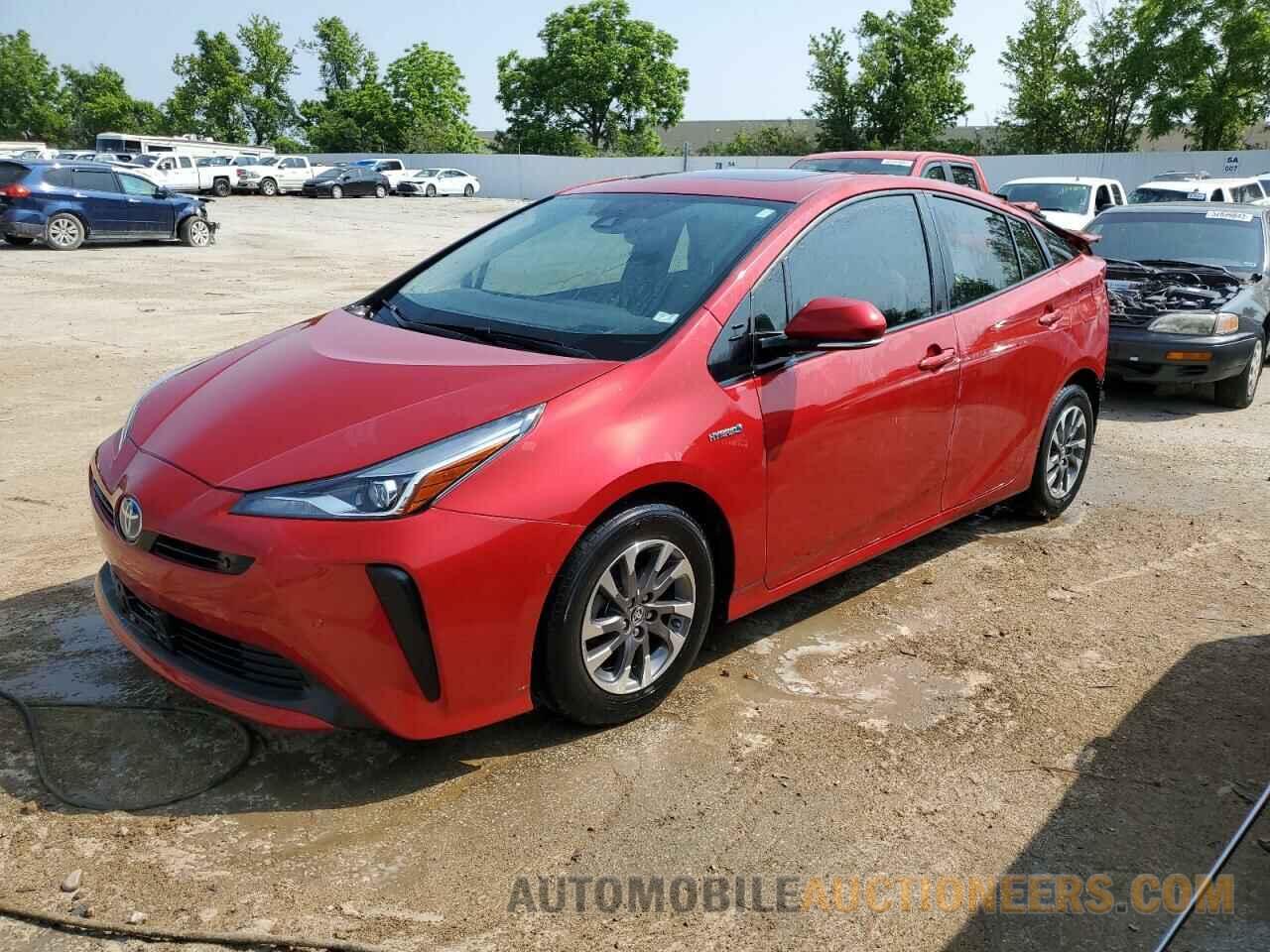 JTDKARFU8L3103819 TOYOTA PRIUS 2020