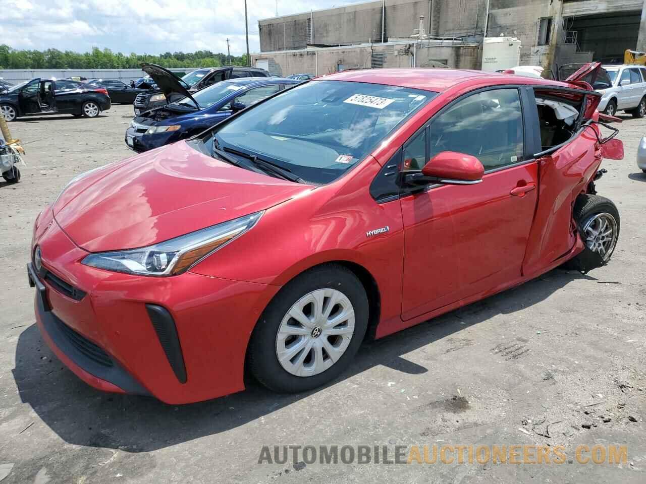 JTDKARFU8L3105313 TOYOTA PRIUS 2020