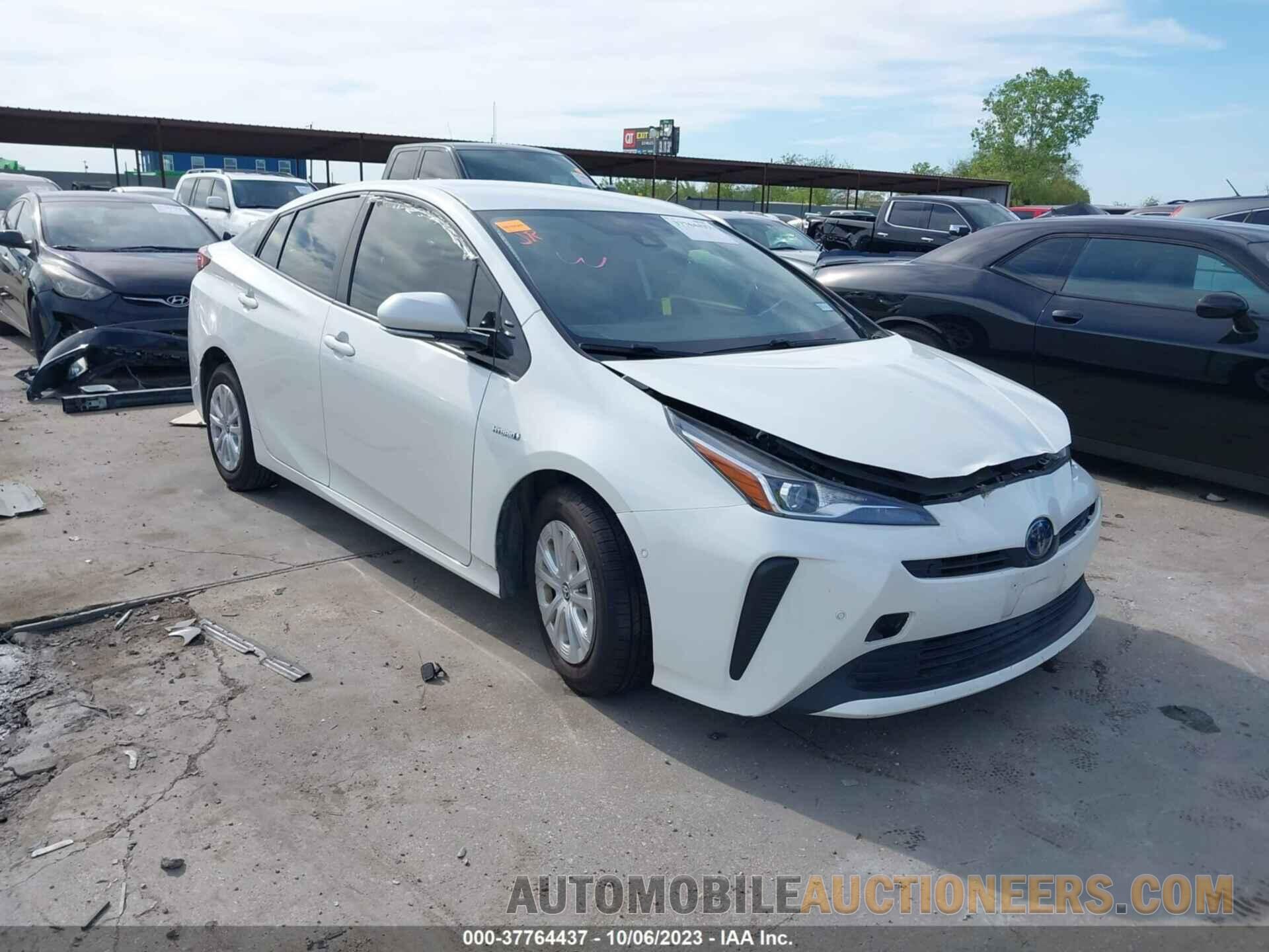 JTDKARFU8L3114075 TOYOTA PRIUS 2020