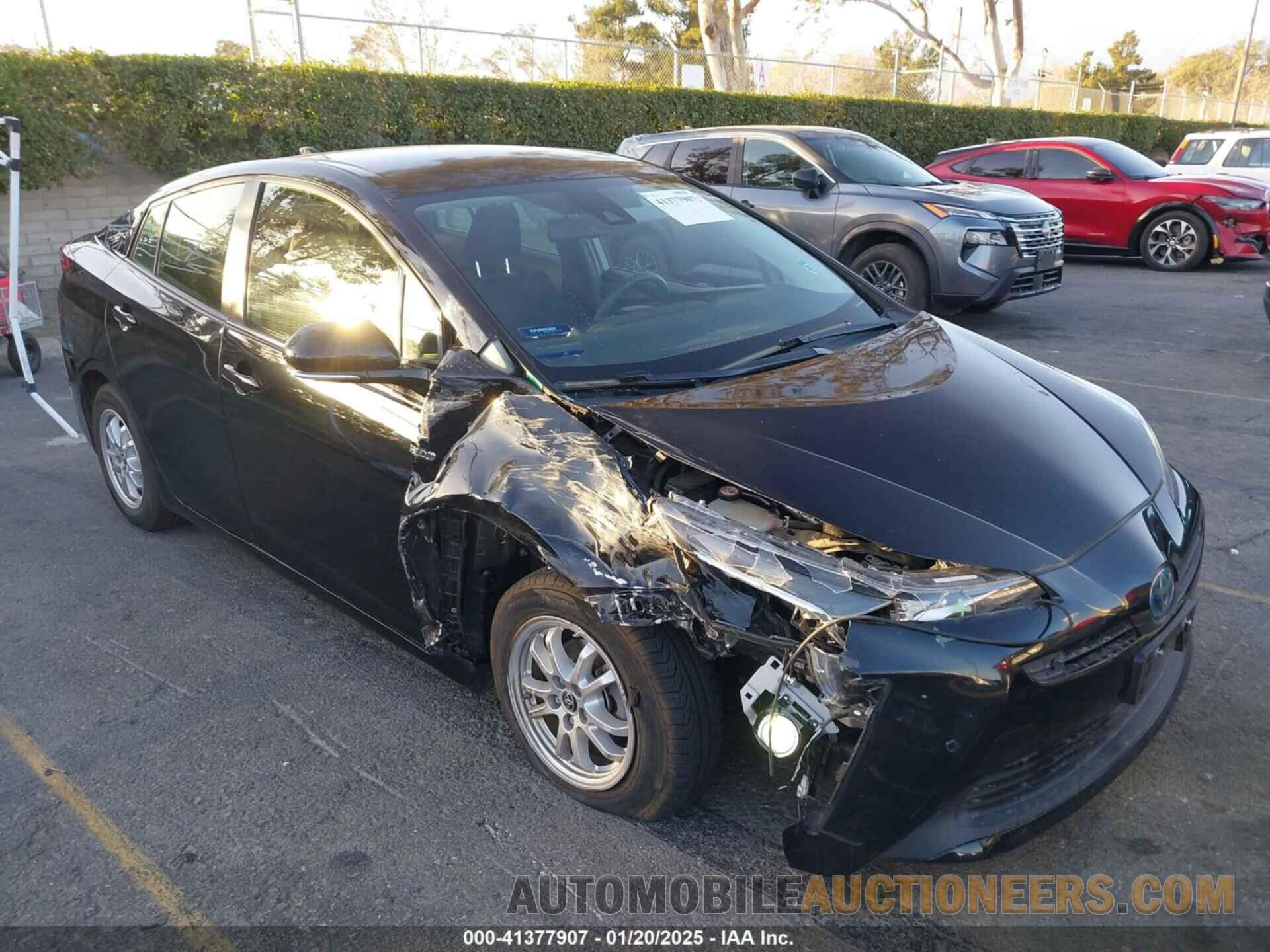 JTDKARFU8L3117462 TOYOTA PRIUS 2020