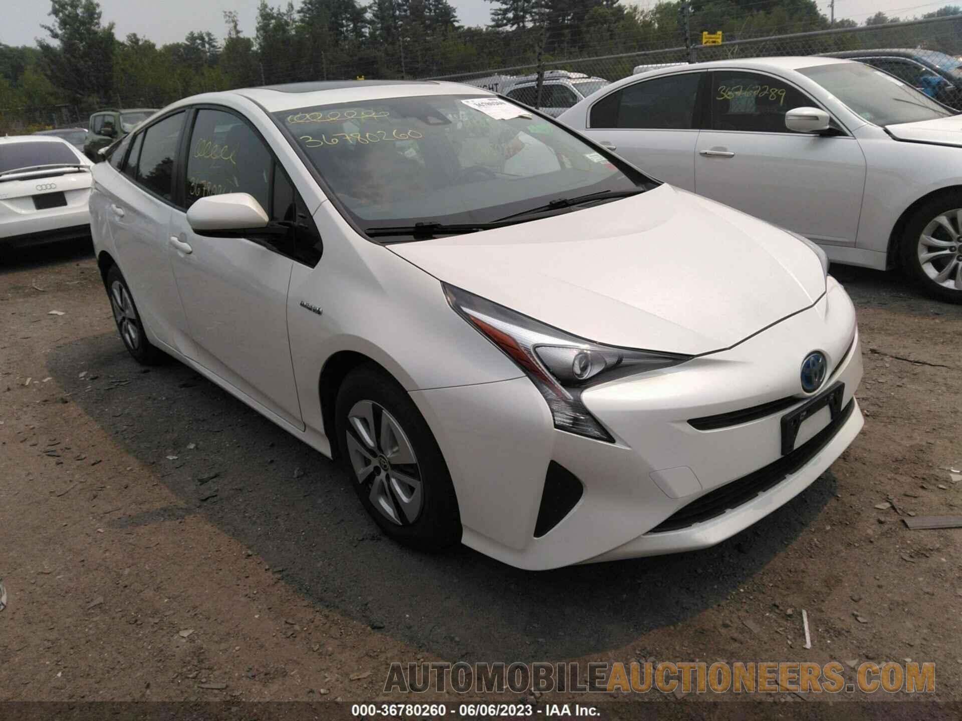 JTDKARFU9G3017988 TOYOTA PRIUS 2016