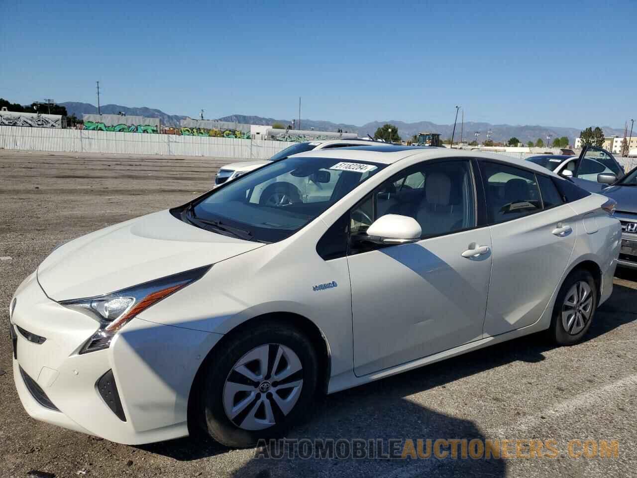 JTDKARFU9G3505015 TOYOTA PRIUS 2016