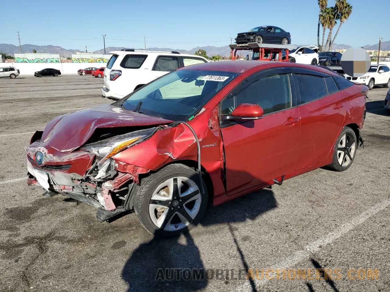 JTDKARFU9G3510425 TOYOTA PRIUS 2016