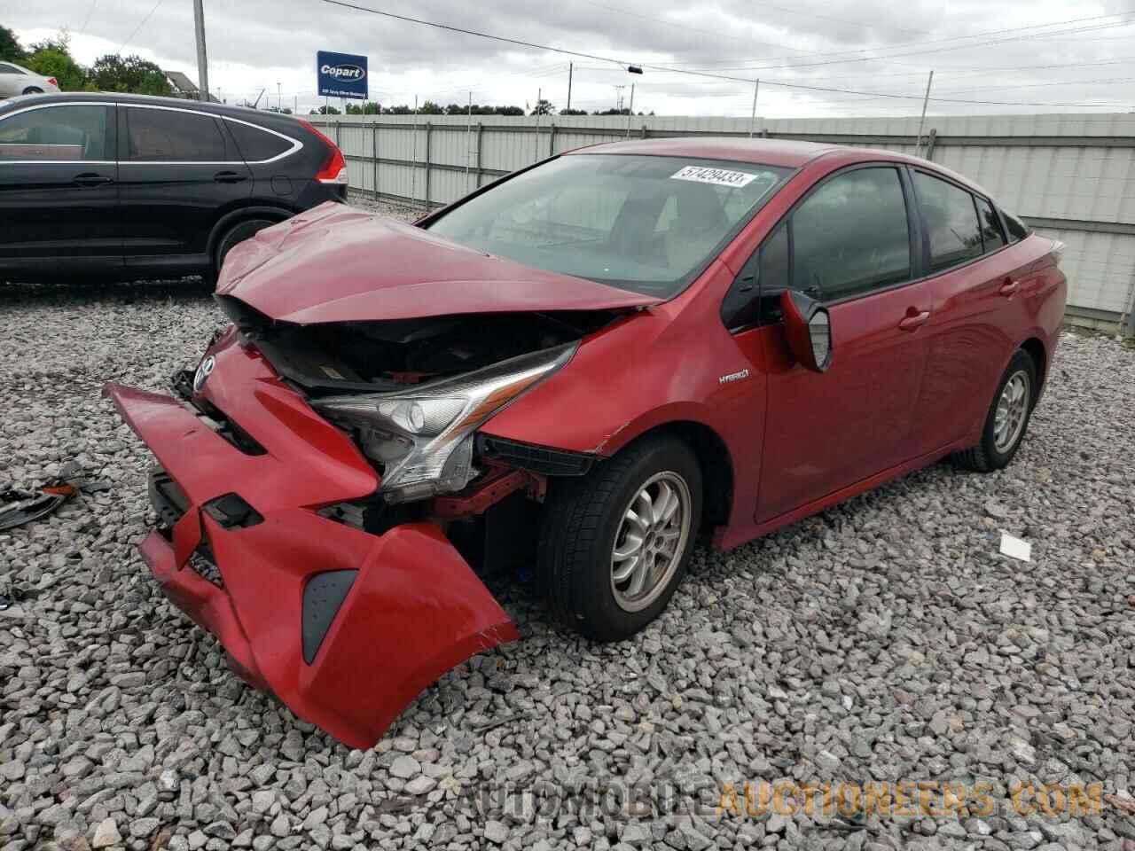 JTDKARFU9G3522509 TOYOTA PRIUS 2016