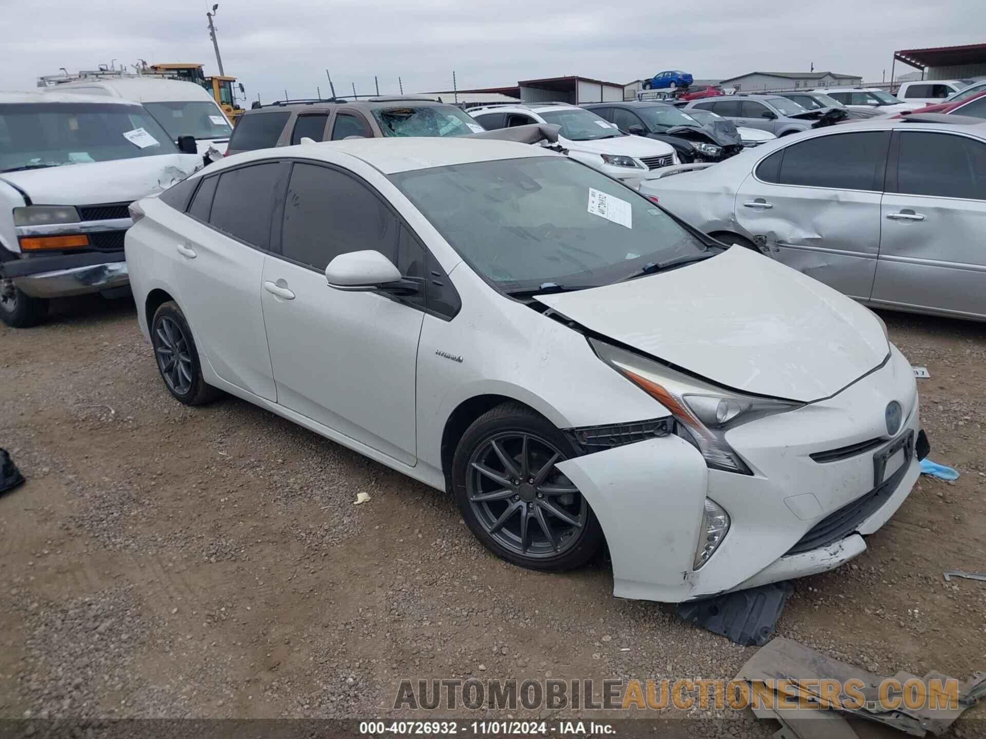 JTDKARFU9G3522624 TOYOTA PRIUS 2016