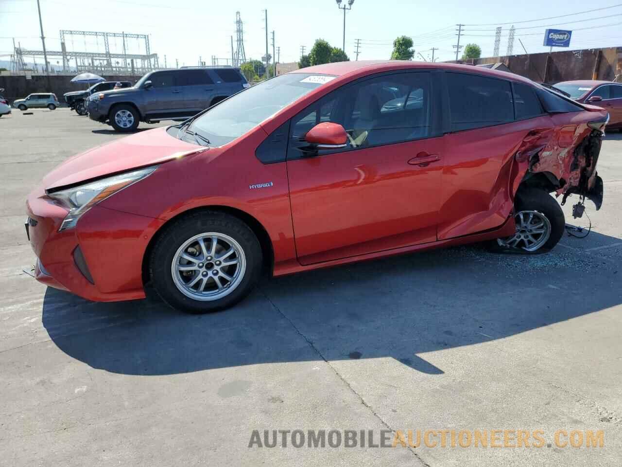 JTDKARFU9H3538338 TOYOTA PRIUS 2017