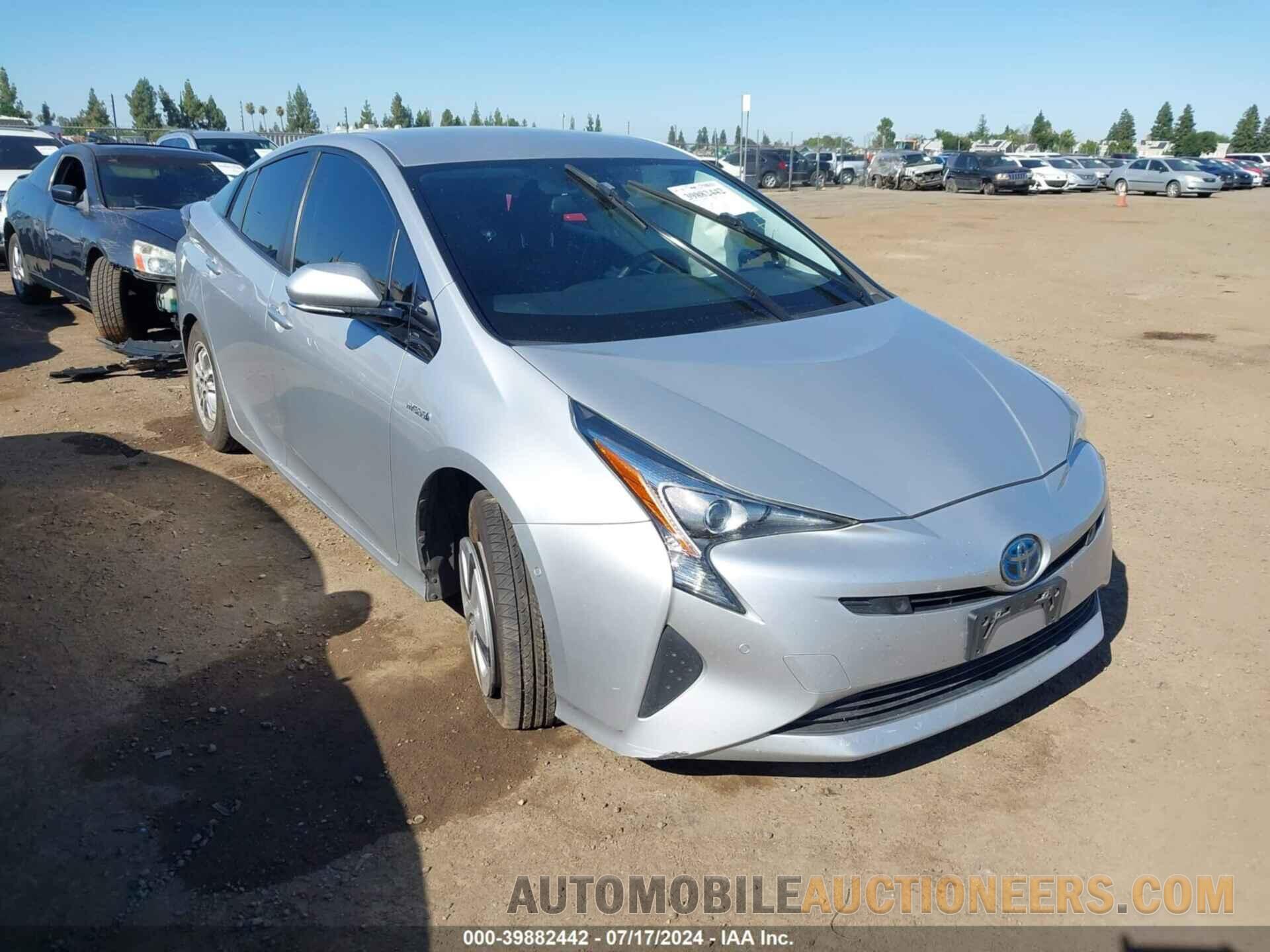 JTDKARFU9J3550446 TOYOTA PRIUS 2018