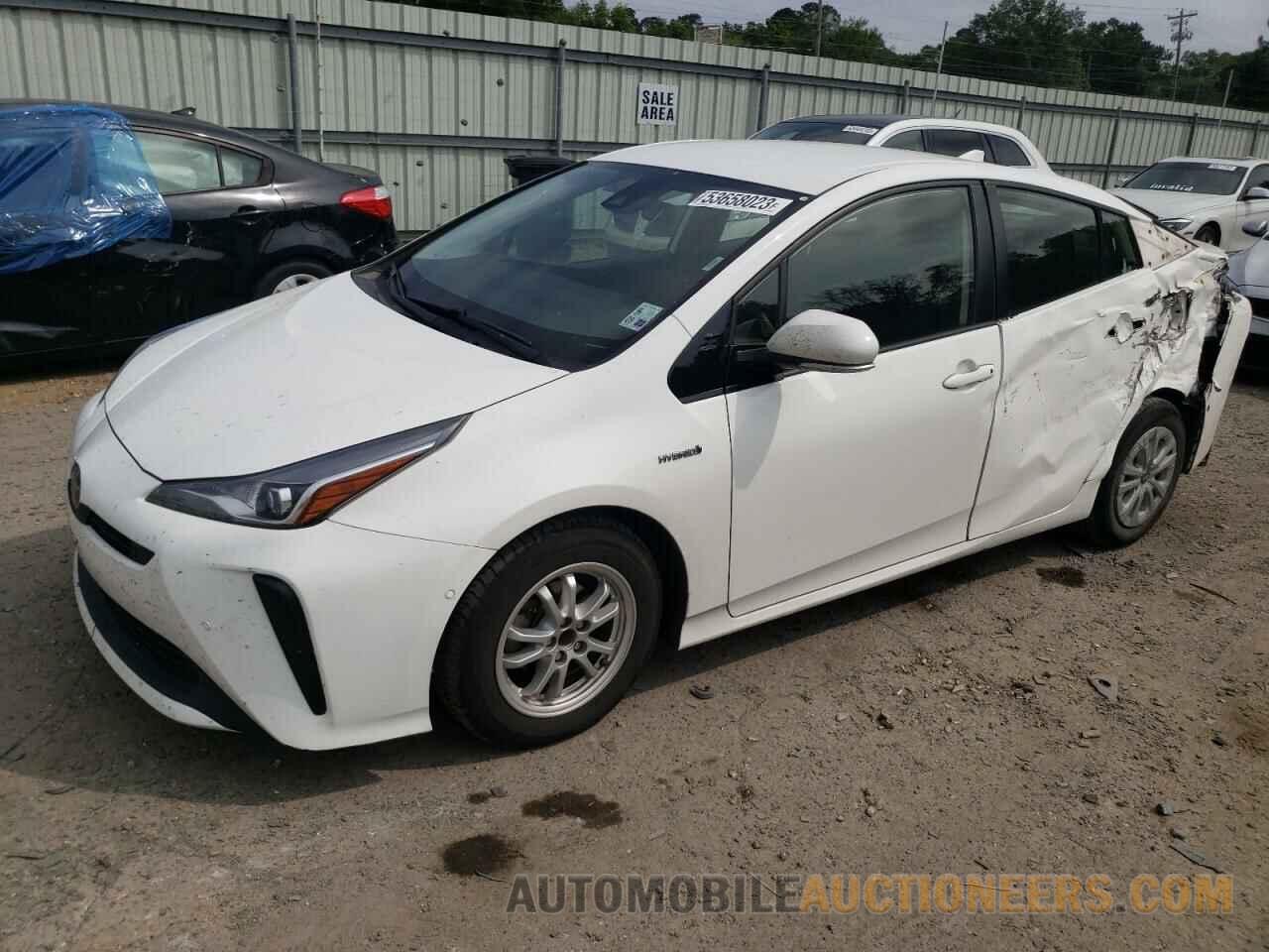 JTDKARFU9K3070702 TOYOTA PRIUS 2019