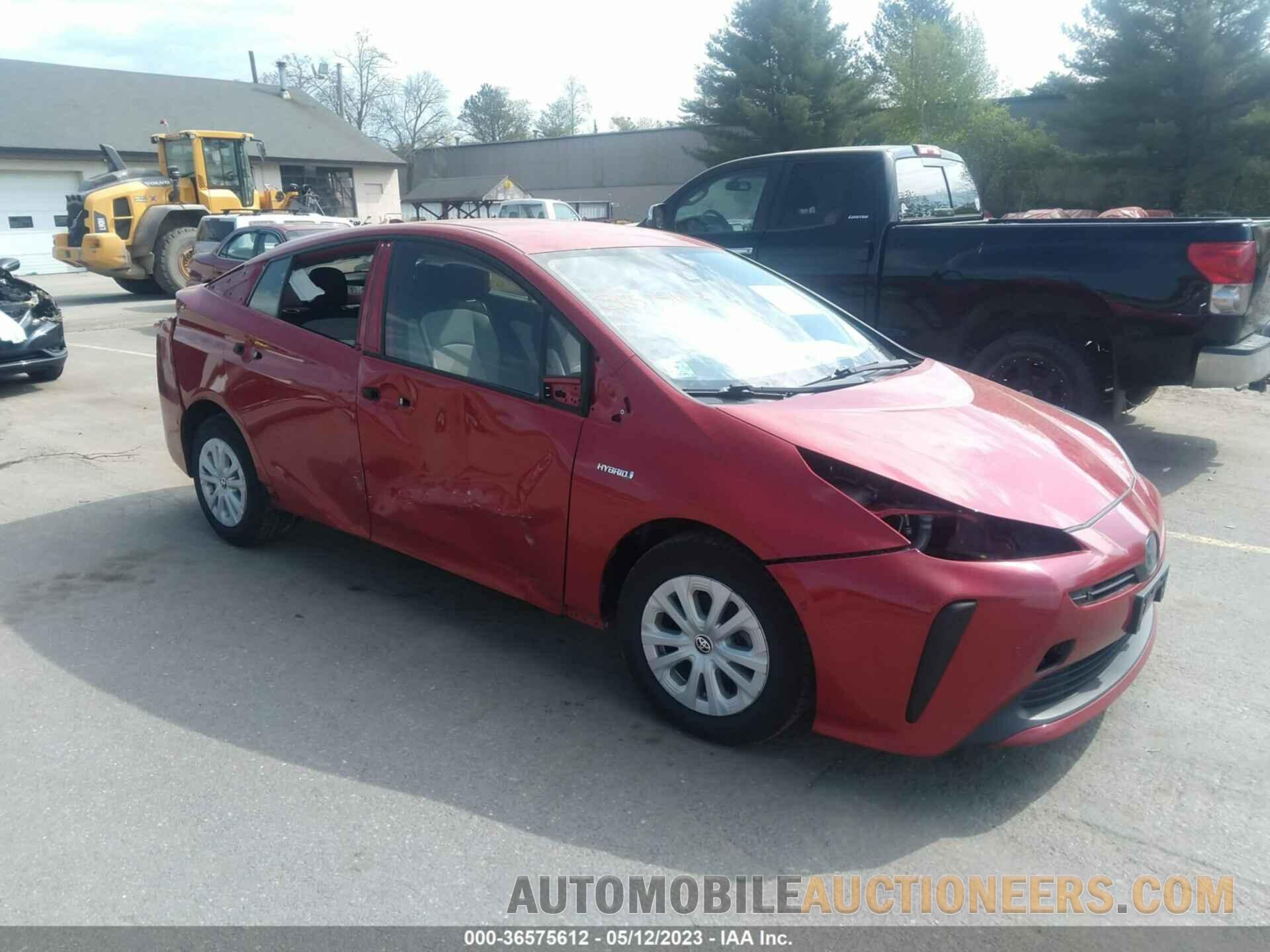 JTDKARFU9K3073051 TOYOTA PRIUS 2019