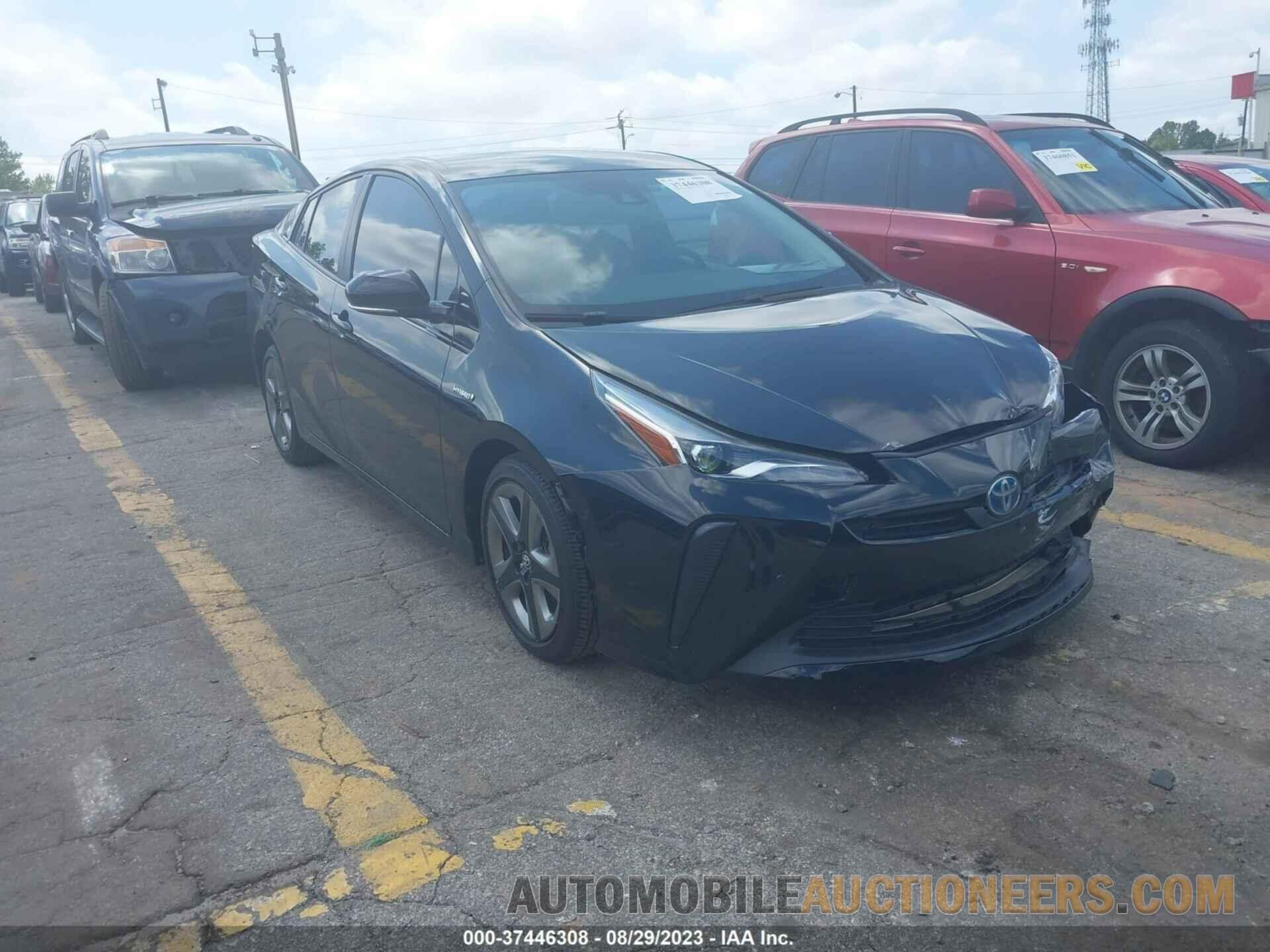 JTDKARFU9K3075334 TOYOTA PRIUS 2019