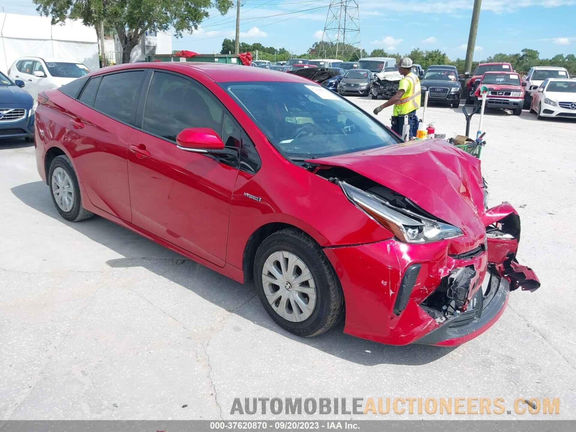 JTDKARFU9K3075639 TOYOTA PRIUS 2019