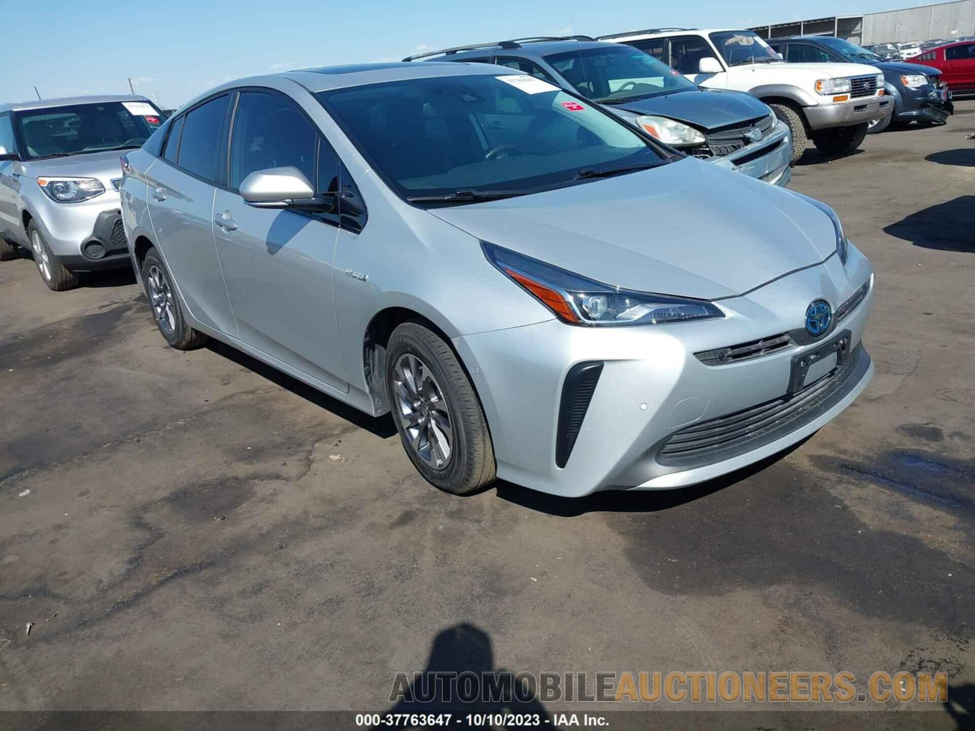 JTDKARFU9K3076709 TOYOTA PRIUS 2019