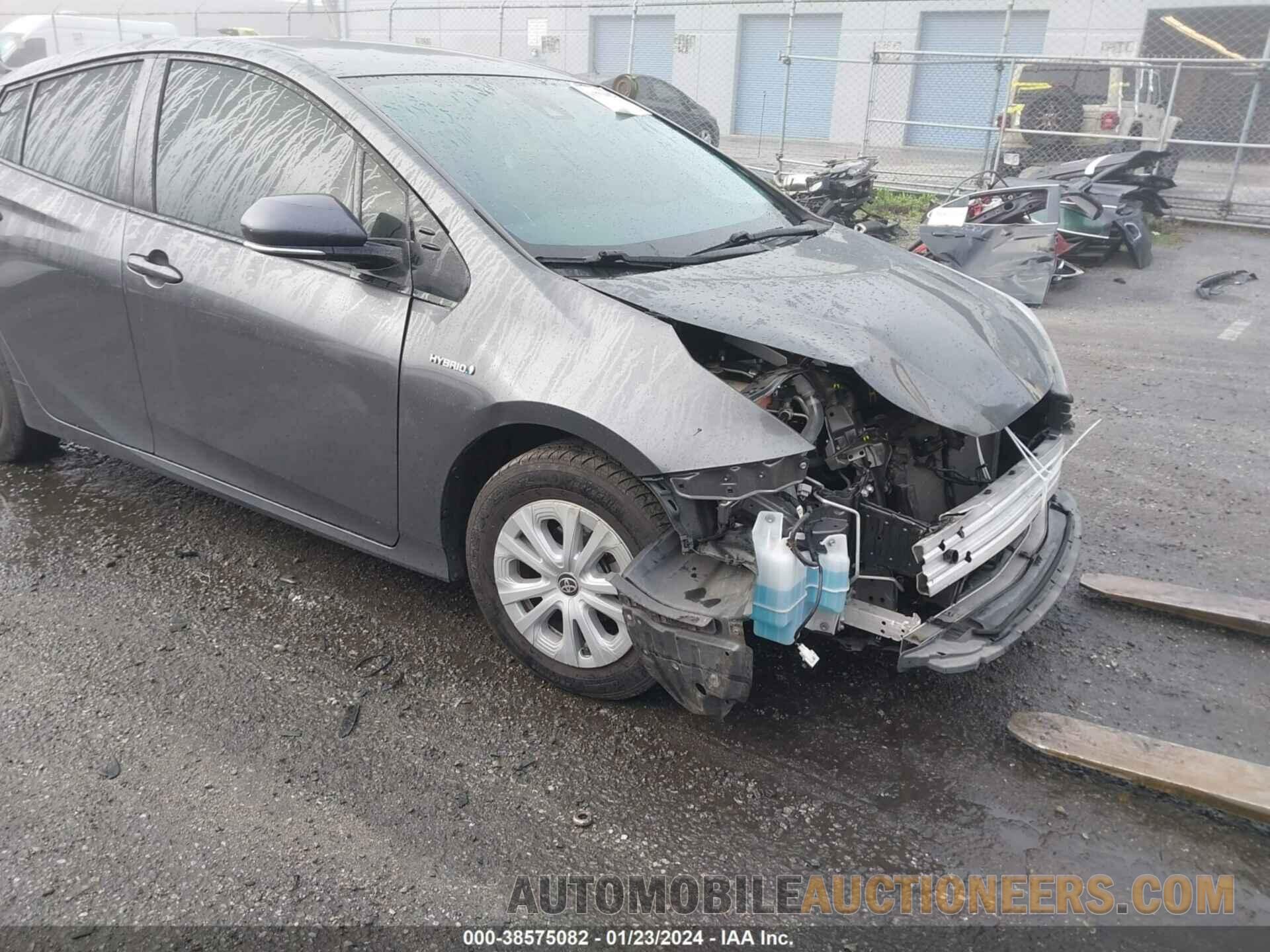 JTDKARFU9K3076905 TOYOTA PRIUS 2019