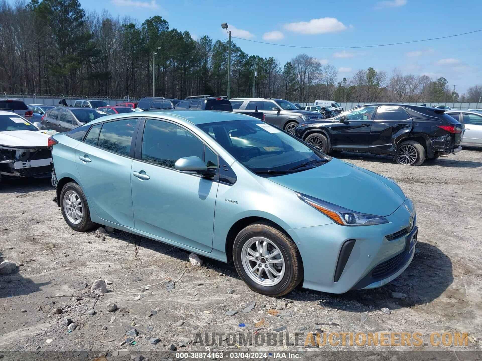 JTDKARFU9K3081358 TOYOTA PRIUS 2019