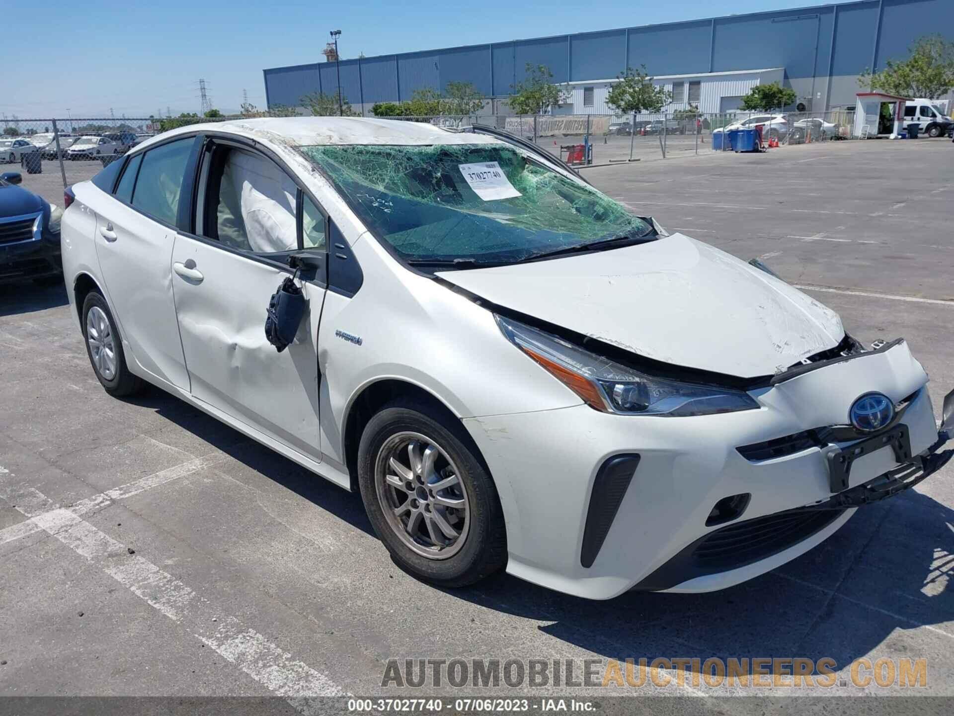 JTDKARFU9K3084017 TOYOTA PRIUS 2019