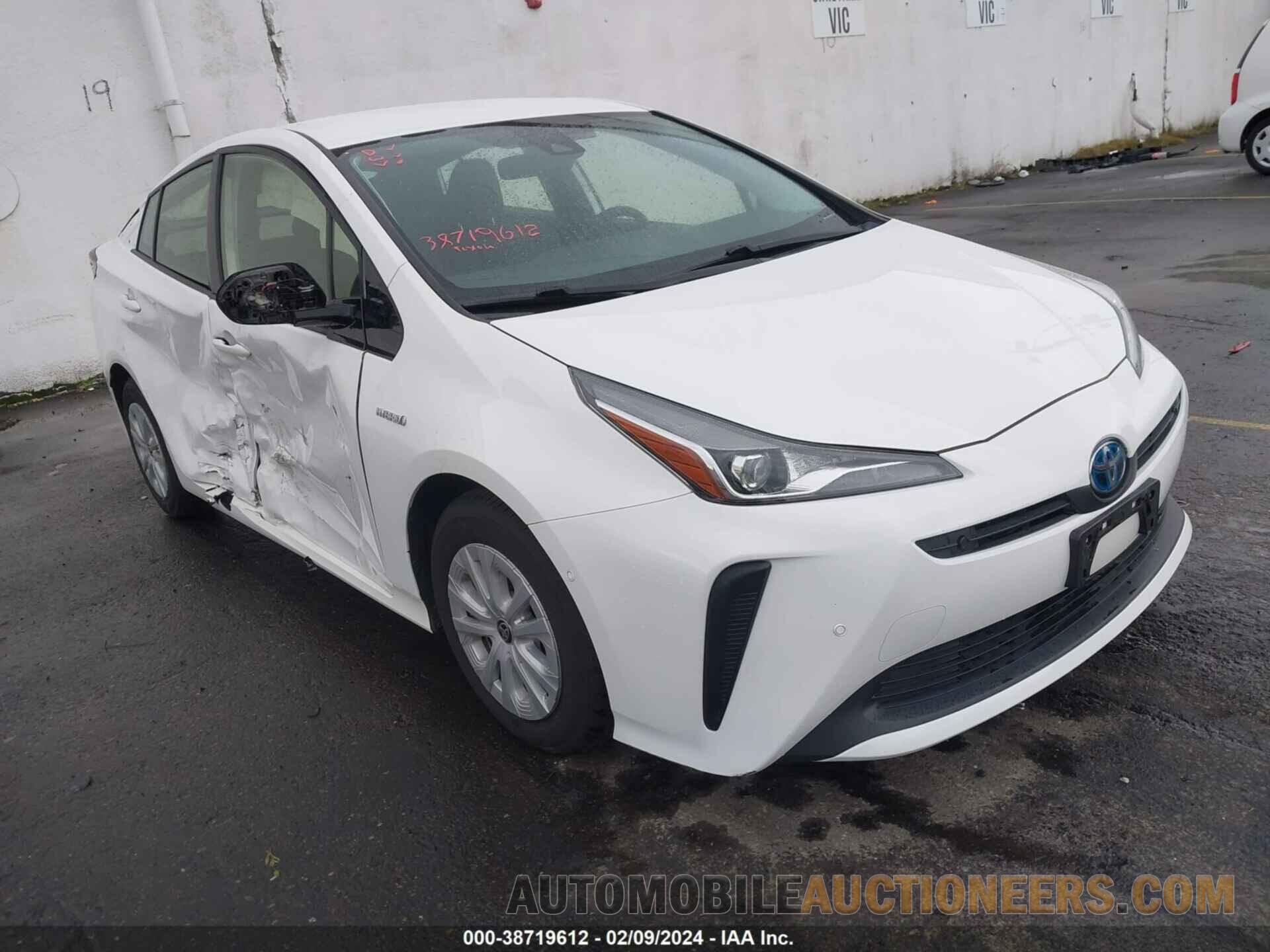 JTDKARFU9K3090044 TOYOTA PRIUS 2019