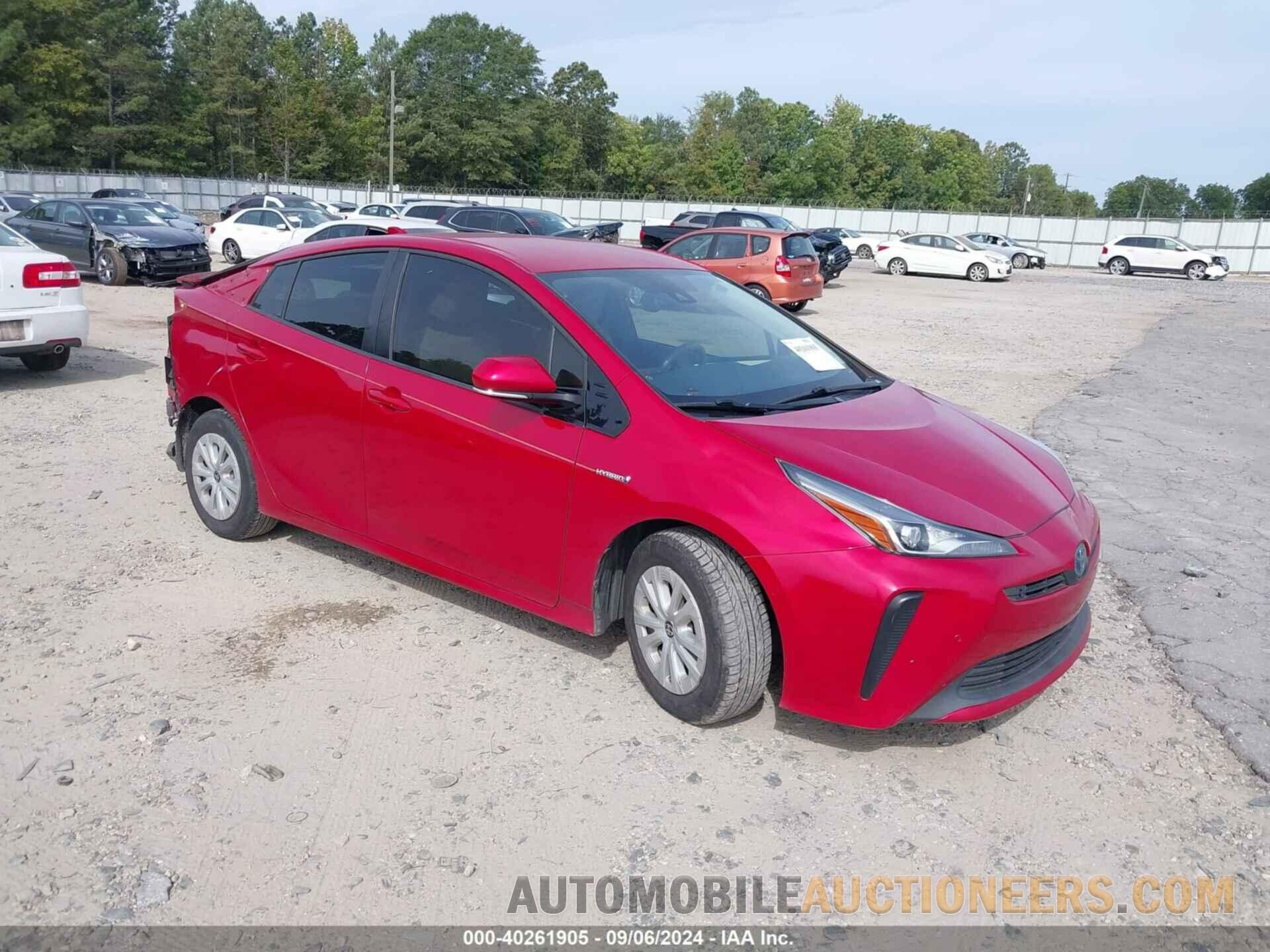 JTDKARFU9K3095700 TOYOTA PRIUS 2019