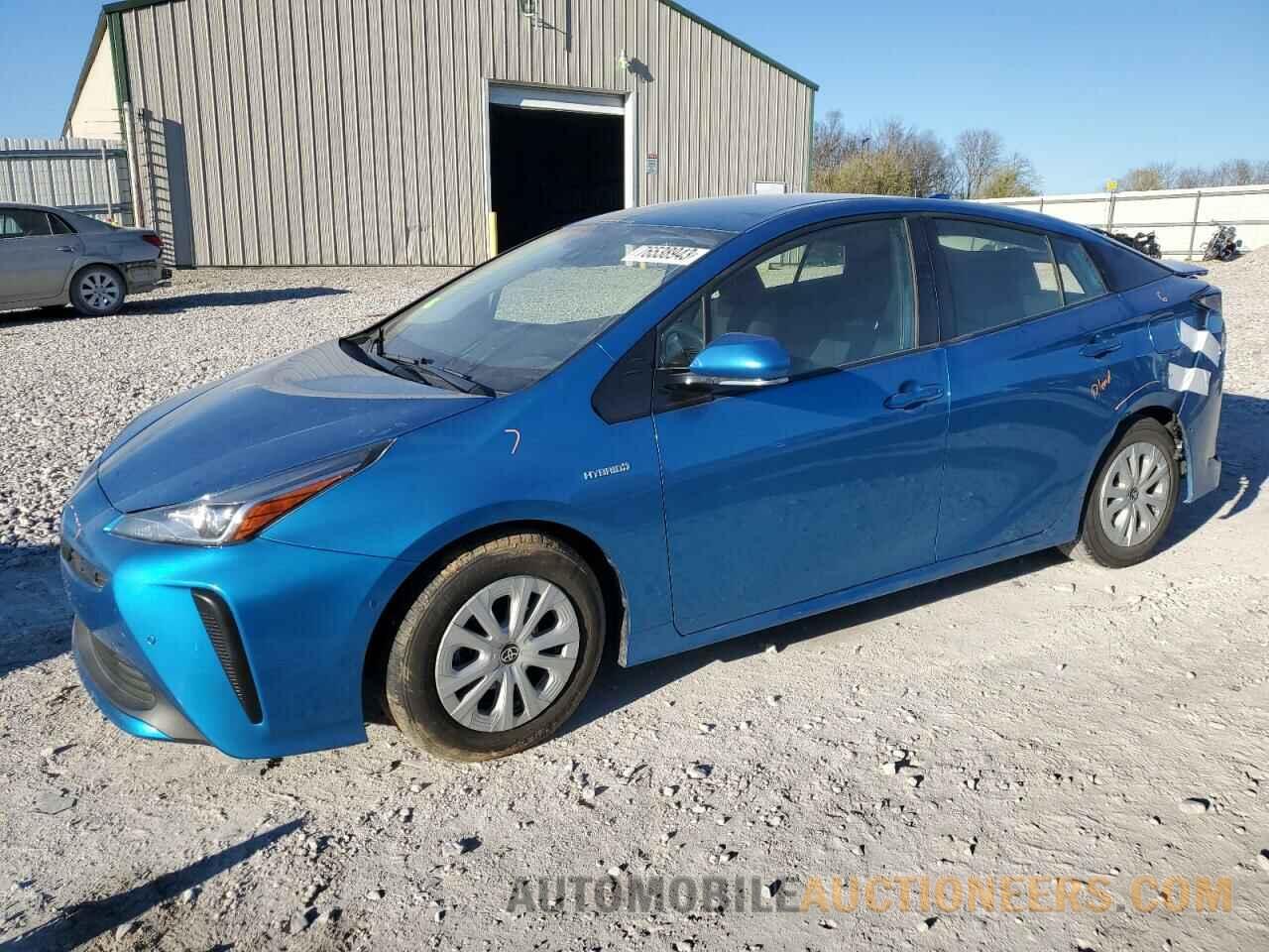 JTDKARFU9K3096491 TOYOTA PRIUS 2019