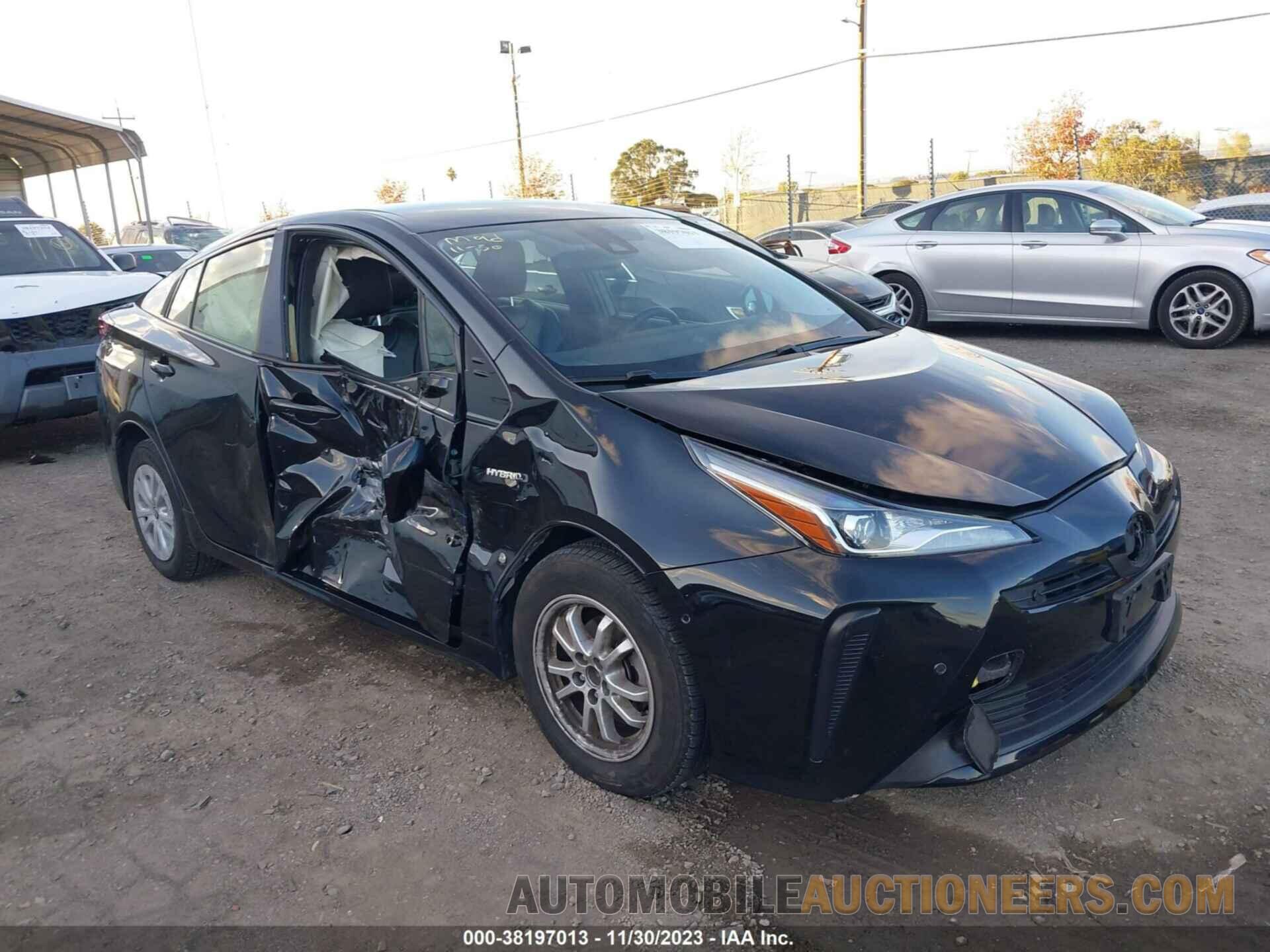 JTDKARFU9K3096507 TOYOTA PRIUS 2019