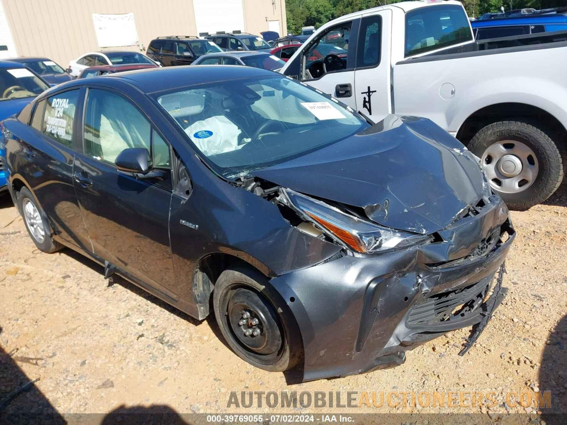 JTDKARFU9K3102614 TOYOTA PRIUS 2019