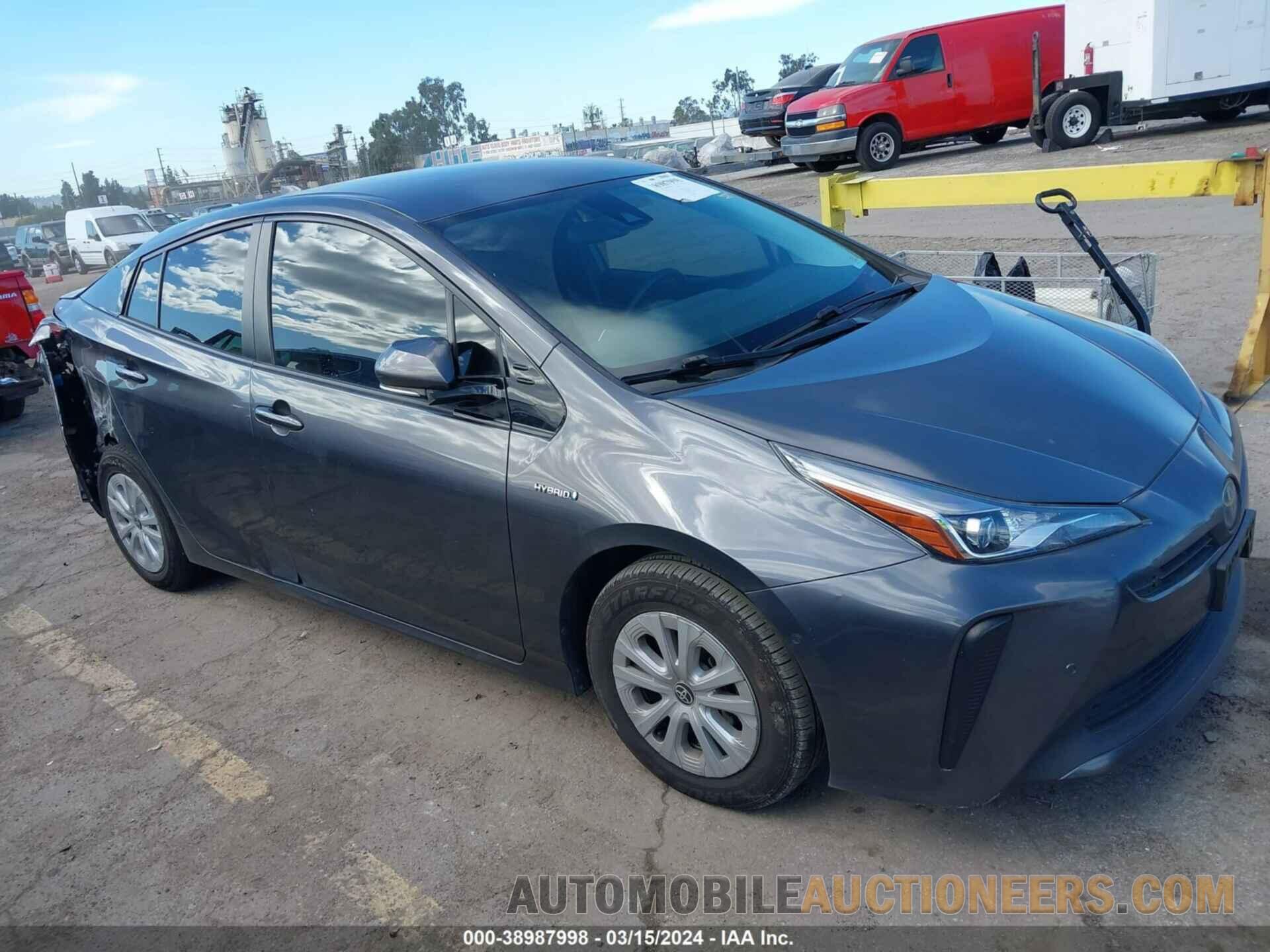 JTDKARFU9L3103067 TOYOTA PRIUS 2020