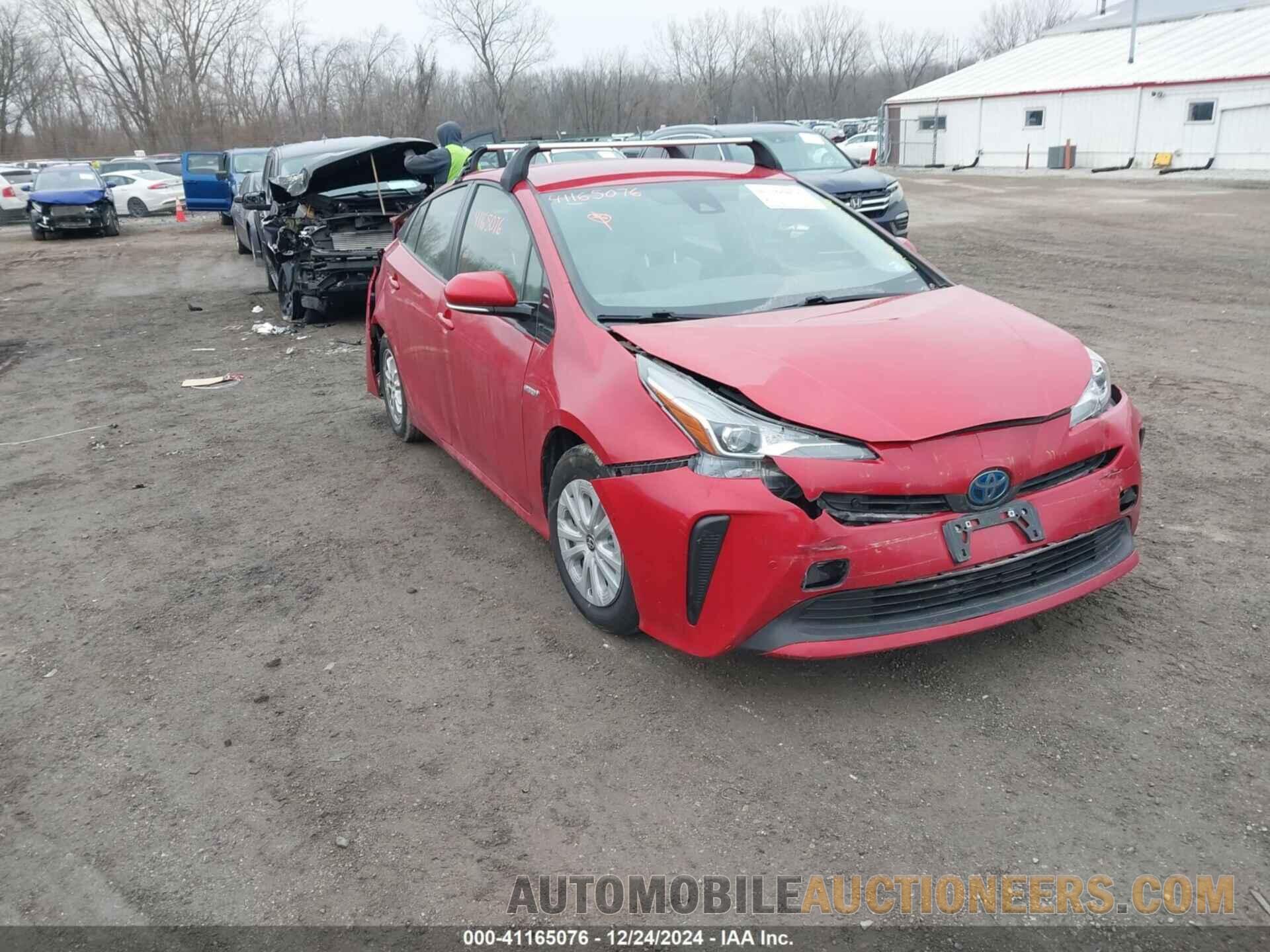 JTDKARFU9L3105787 TOYOTA PRIUS 2020