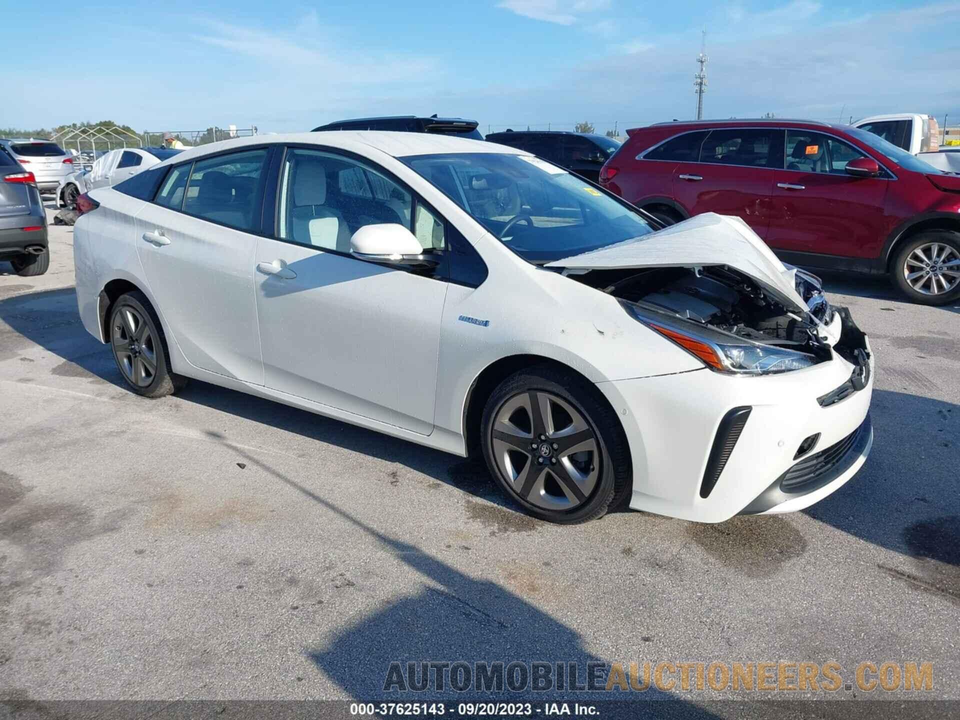 JTDKARFU9L3106454 TOYOTA PRIUS 2020