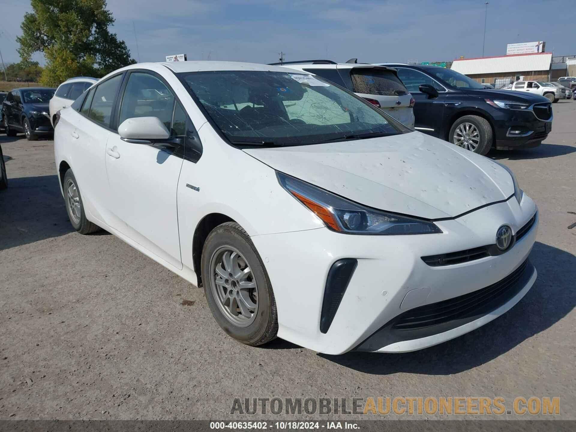 JTDKARFU9L3108754 TOYOTA PRIUS 2020