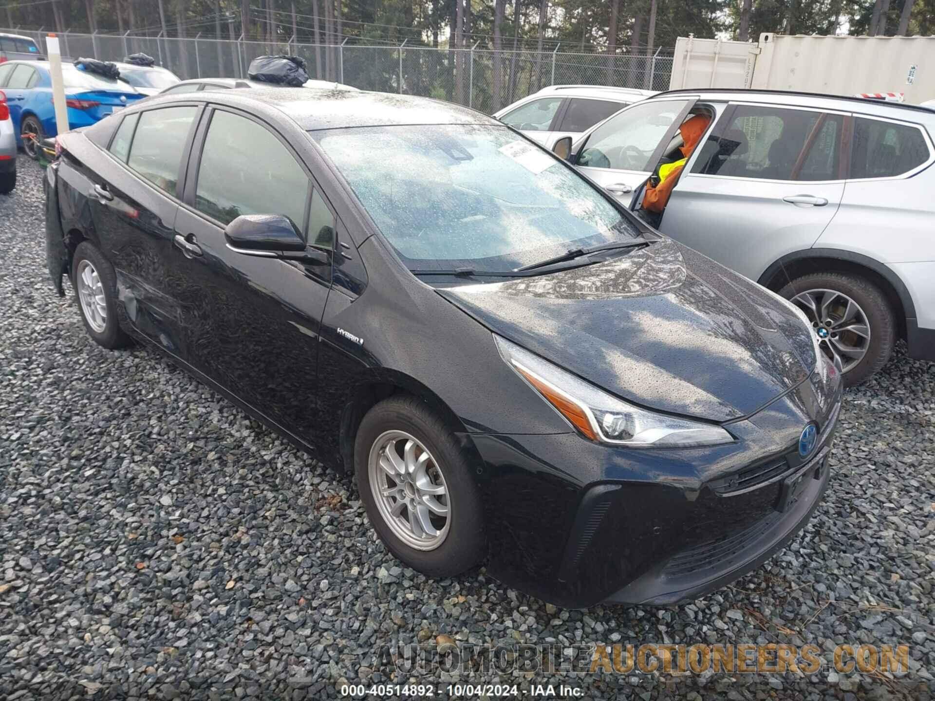 JTDKARFU9L3109385 TOYOTA PRIUS 2020