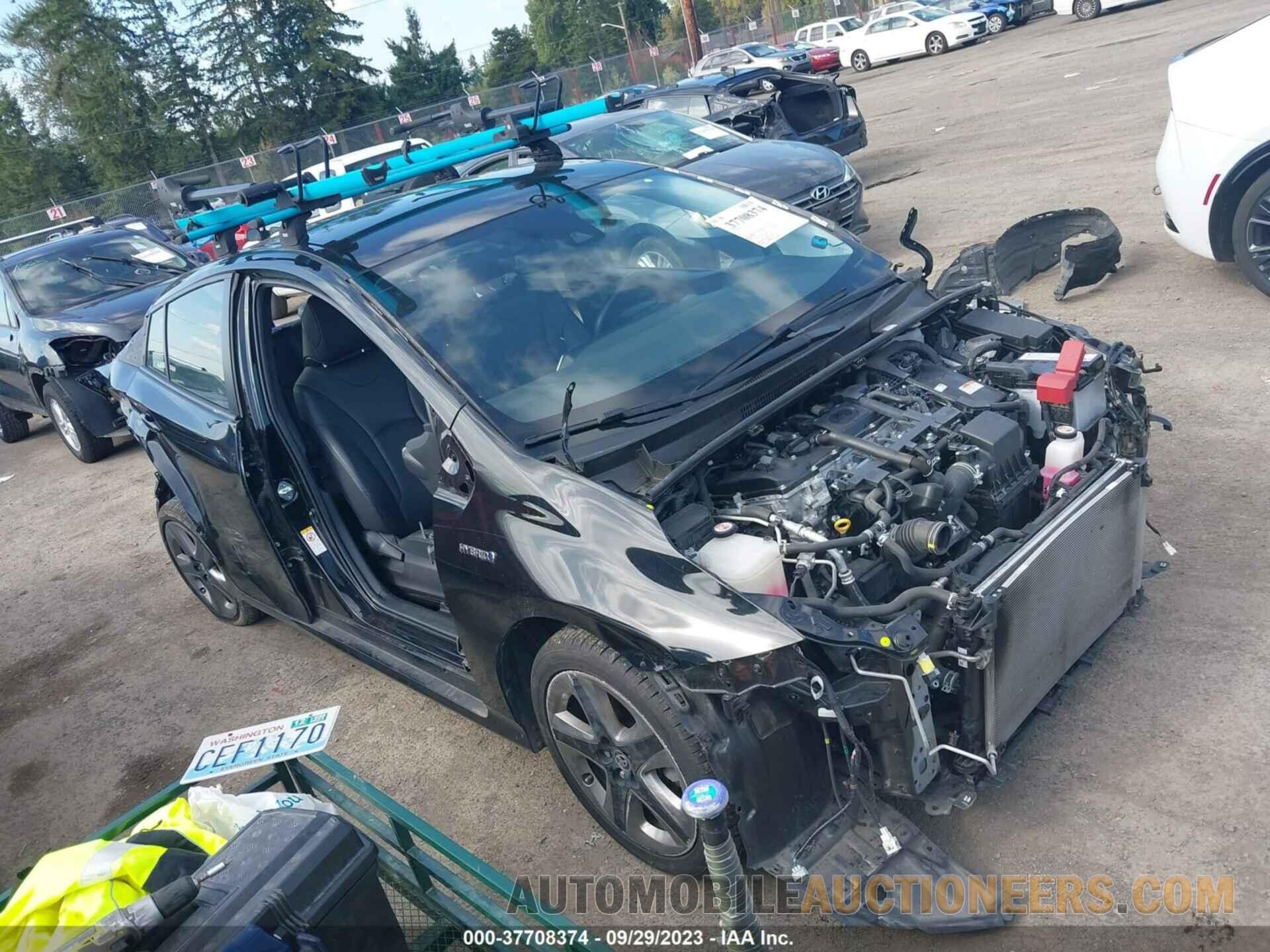 JTDKARFU9L3116384 TOYOTA PRIUS 2020