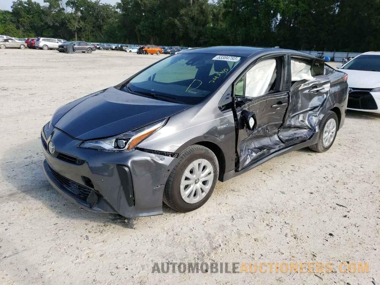 JTDKARFU9L3123982 TOYOTA PRIUS 2020