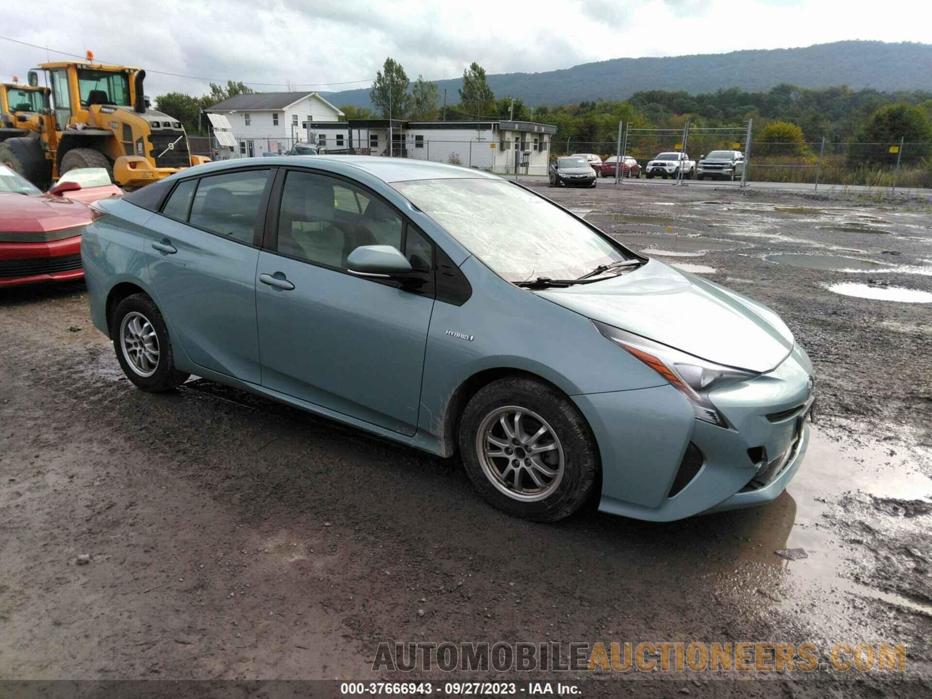 JTDKARFUXG3002142 TOYOTA PRIUS 2016