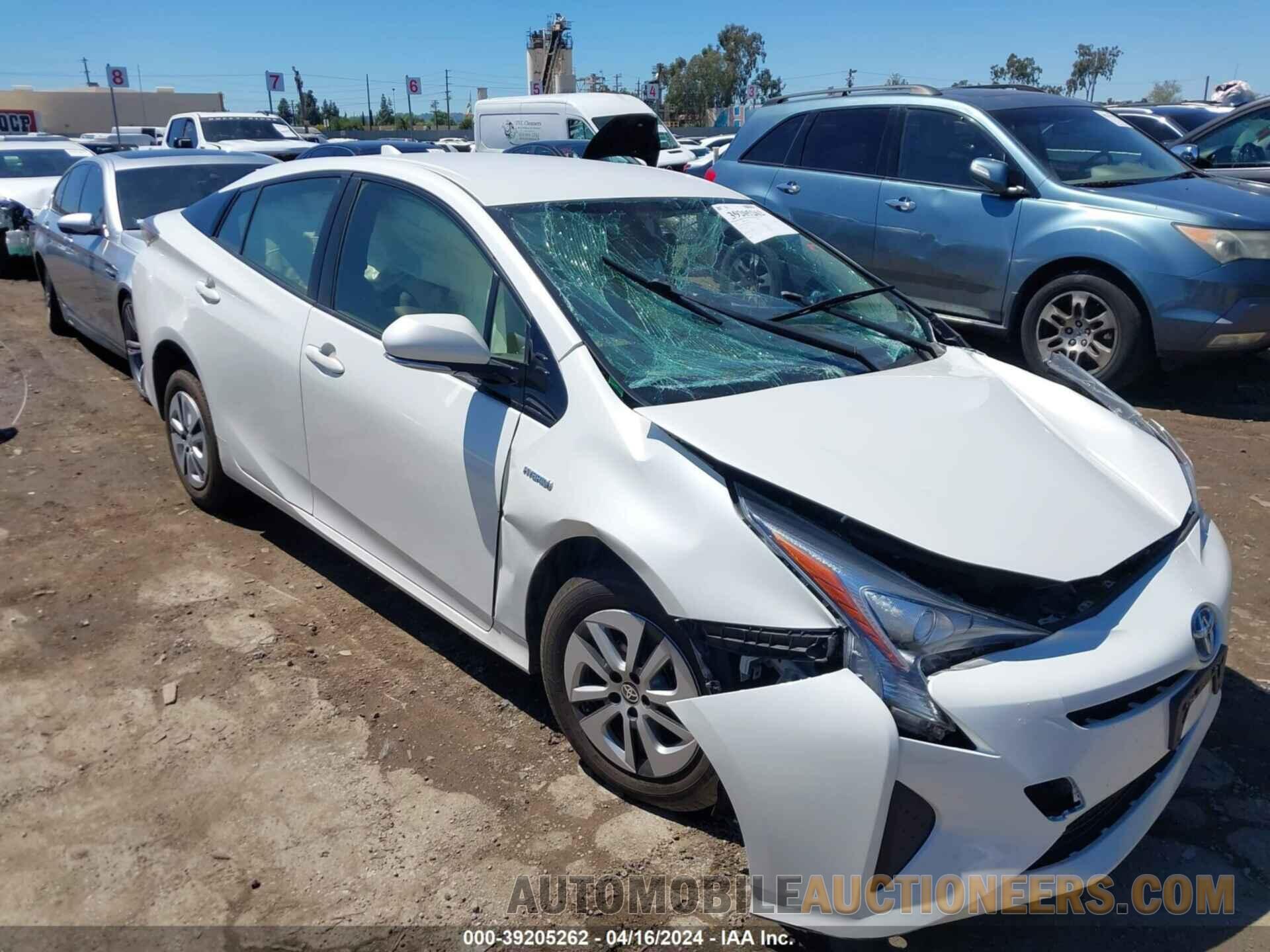 JTDKARFUXG3002349 TOYOTA PRIUS 2016