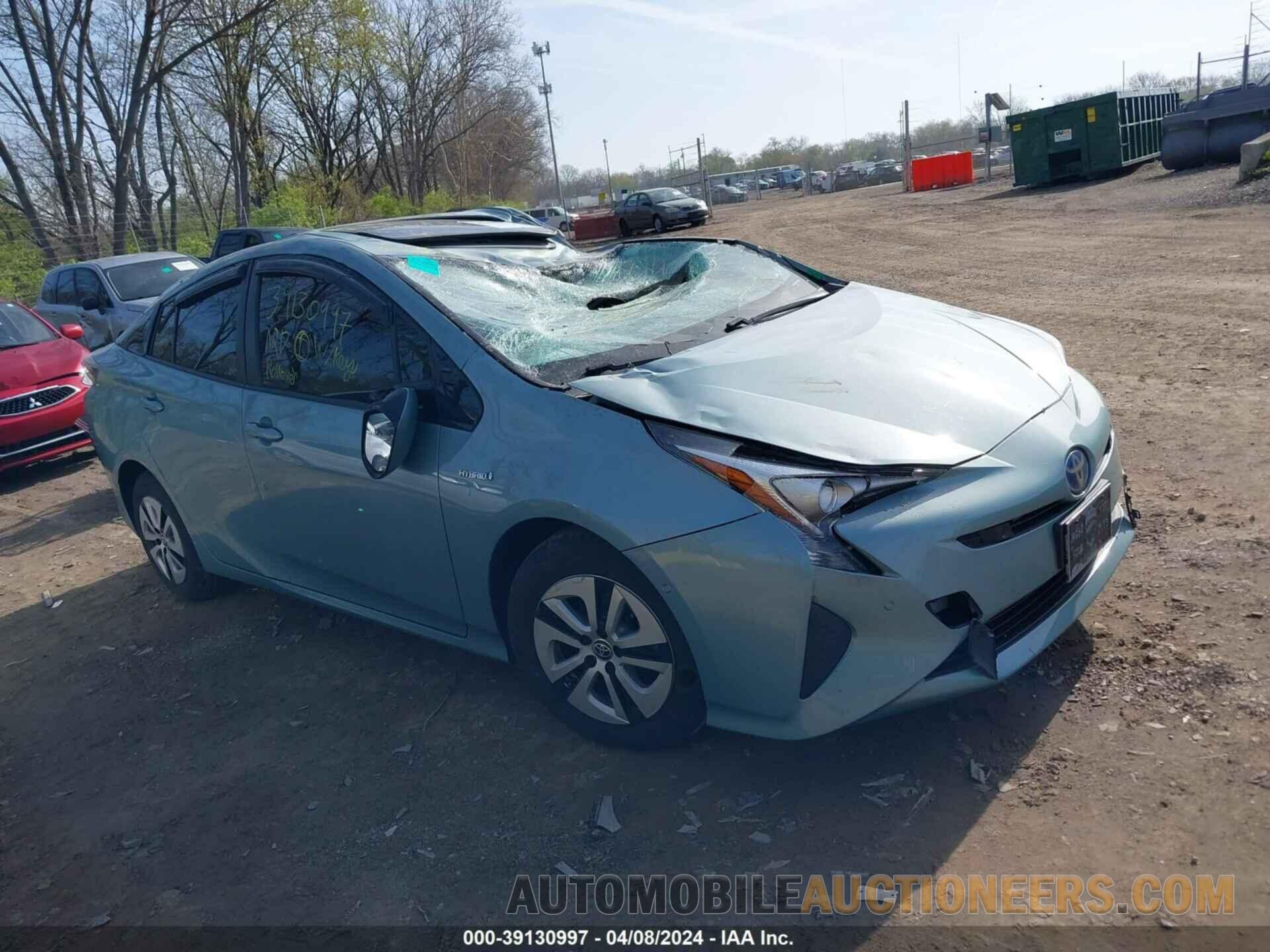 JTDKARFUXG3002920 TOYOTA PRIUS 2016