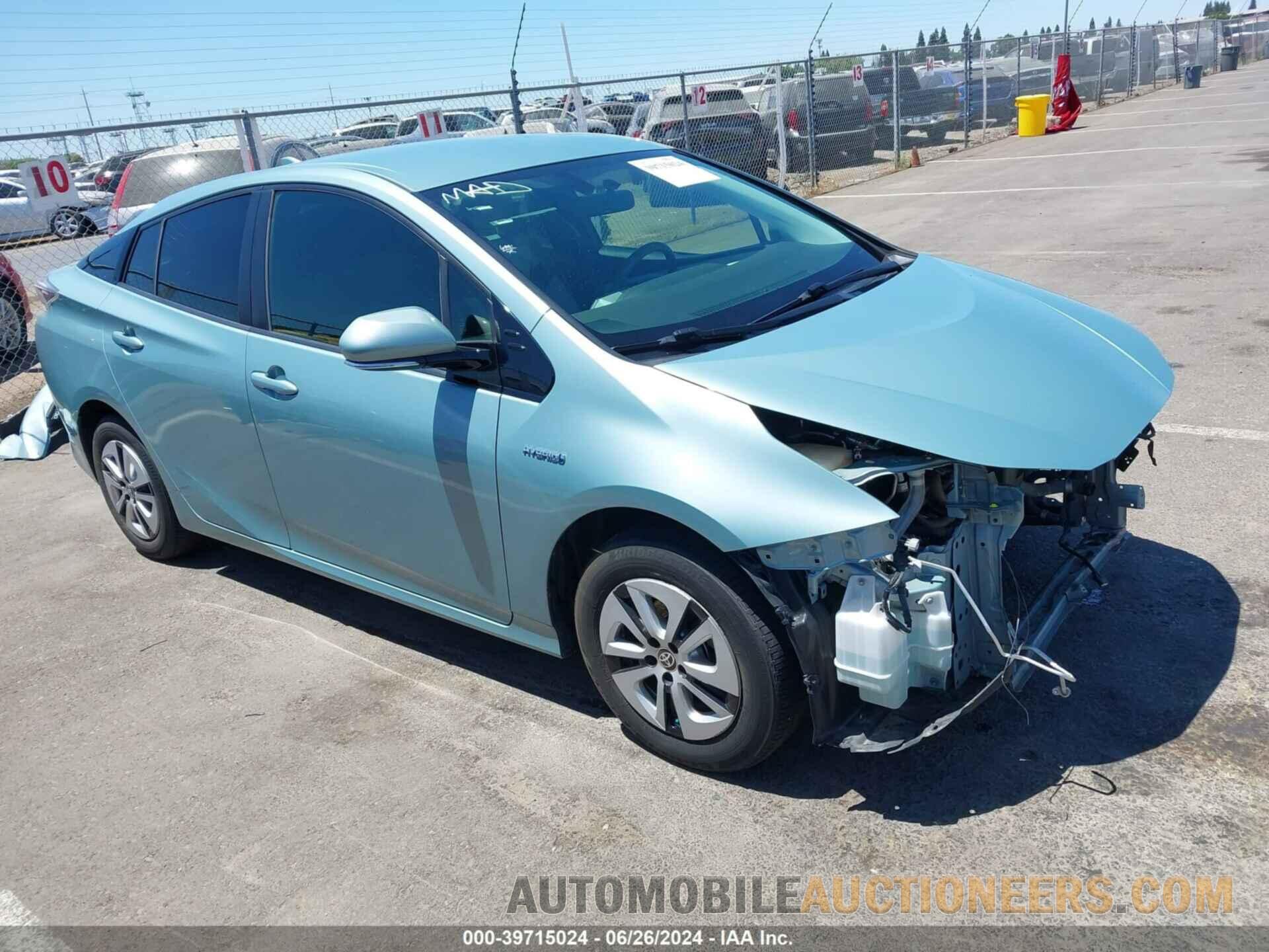 JTDKARFUXG3010225 TOYOTA PRIUS 2016