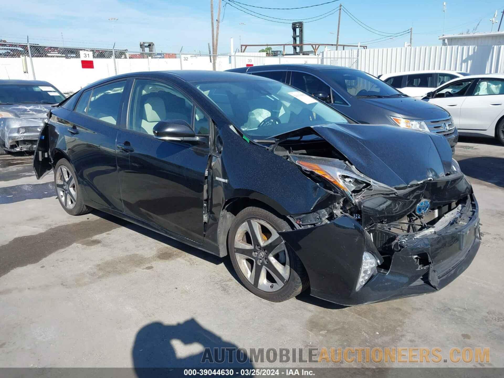 JTDKARFUXG3013691 TOYOTA PRIUS 2016