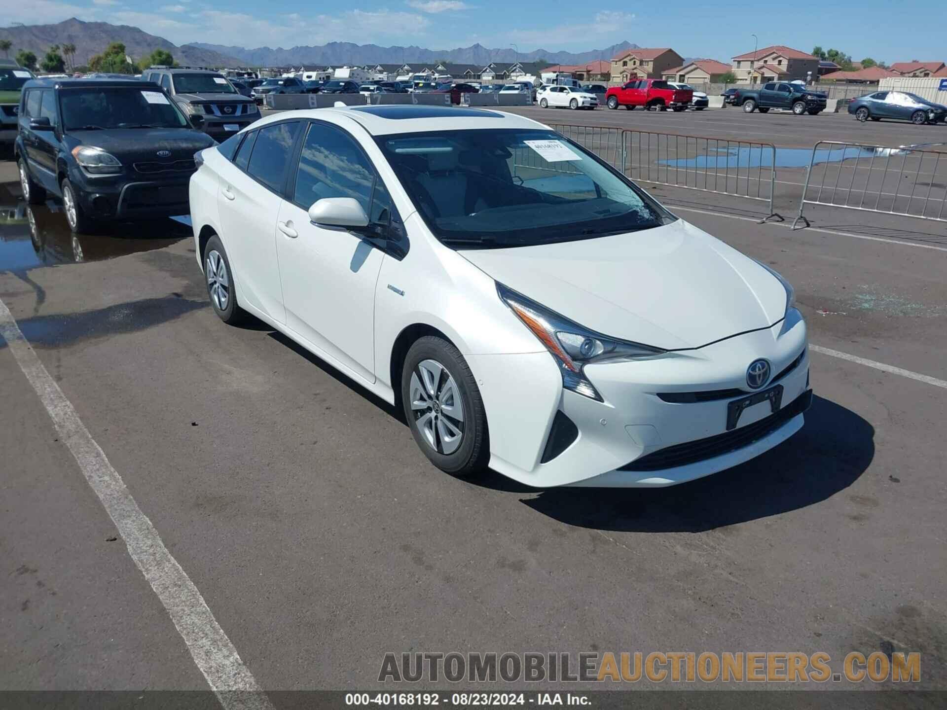 JTDKARFUXG3015067 TOYOTA PRIUS 2016